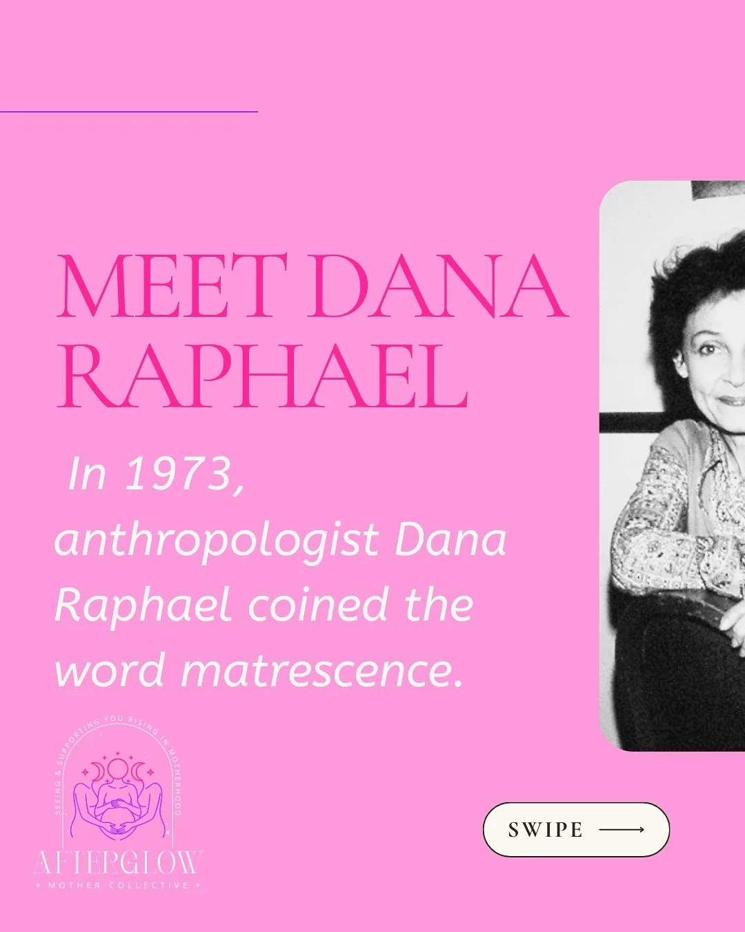 Did you know the word Matrescence was coined back in 1973? ✨

Anthropologist Dana Raphael gave us this powerful term to describe the all-encompassing transition into motherhood &mdash; physical, emotional, social, and spiritual.

And yet, for decades