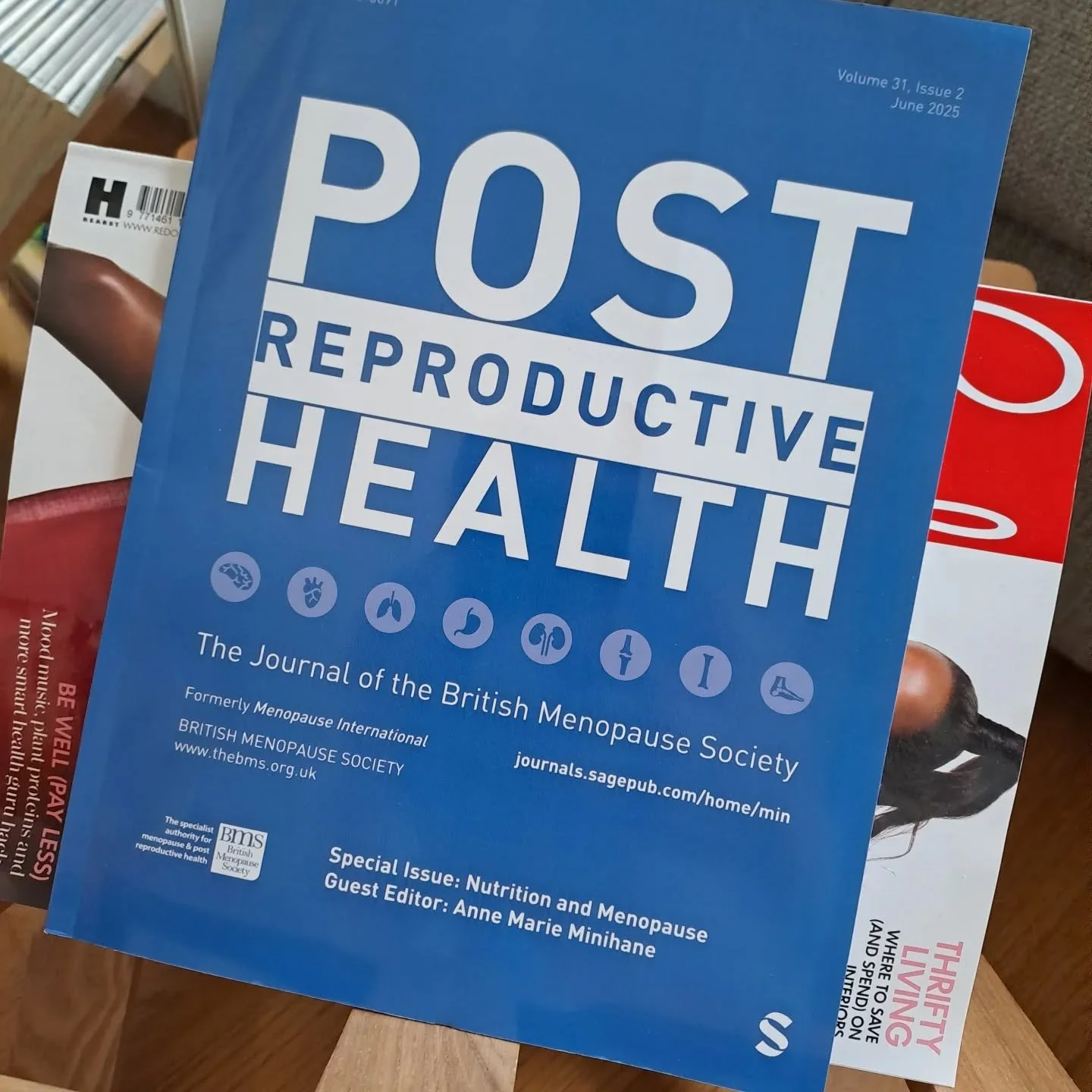 As a member of the Britsh Menopause Society, my summer reading 📚 has arrived to keep me updated on all things. #menopause #perimenopause #menopauseintheworkplace #menopausesupport #menopausing #menopausewellness #menopositivity