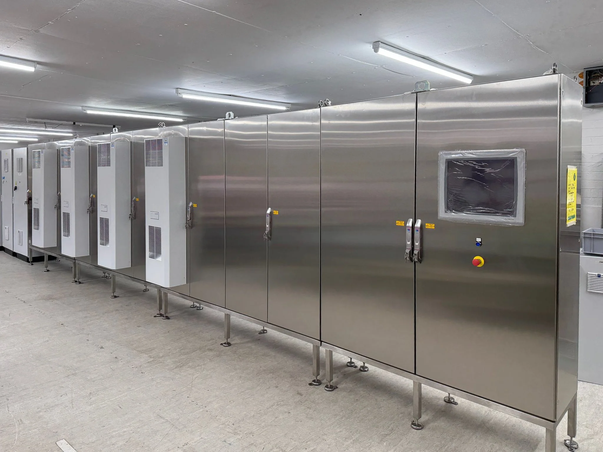 Large-Scale Control Panel Design for Flour Transfer System