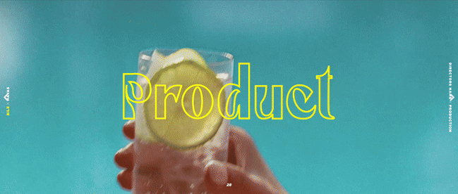 Close-up of a hand holding a packaged slice of cheese with the word "product" in yellow text over it.