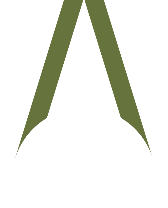 Ilustración de un diseño abstracto con formas en tonos verdes y blancos.