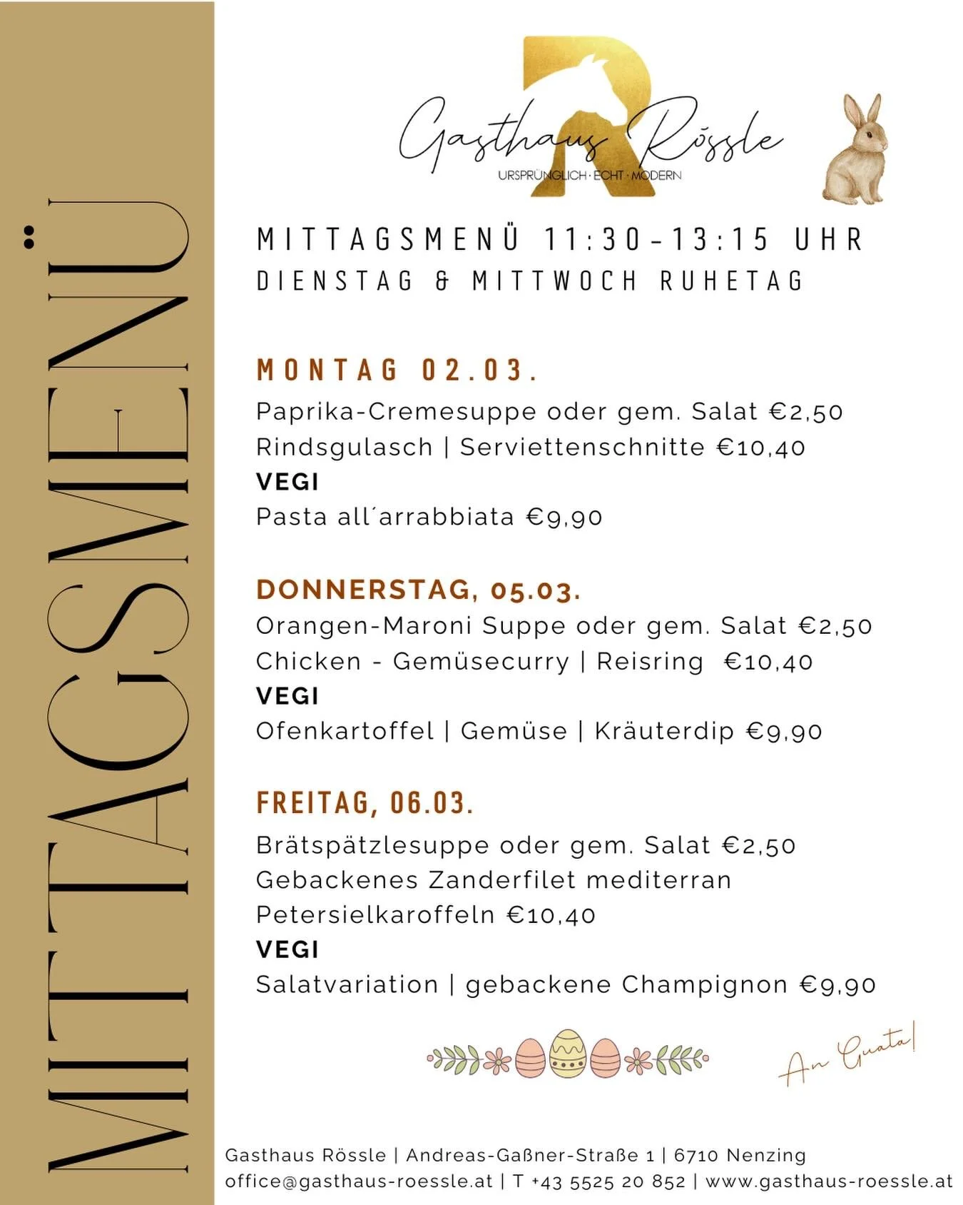 z&lsquo;Mittag im R&ouml;ssle 🫶🐴