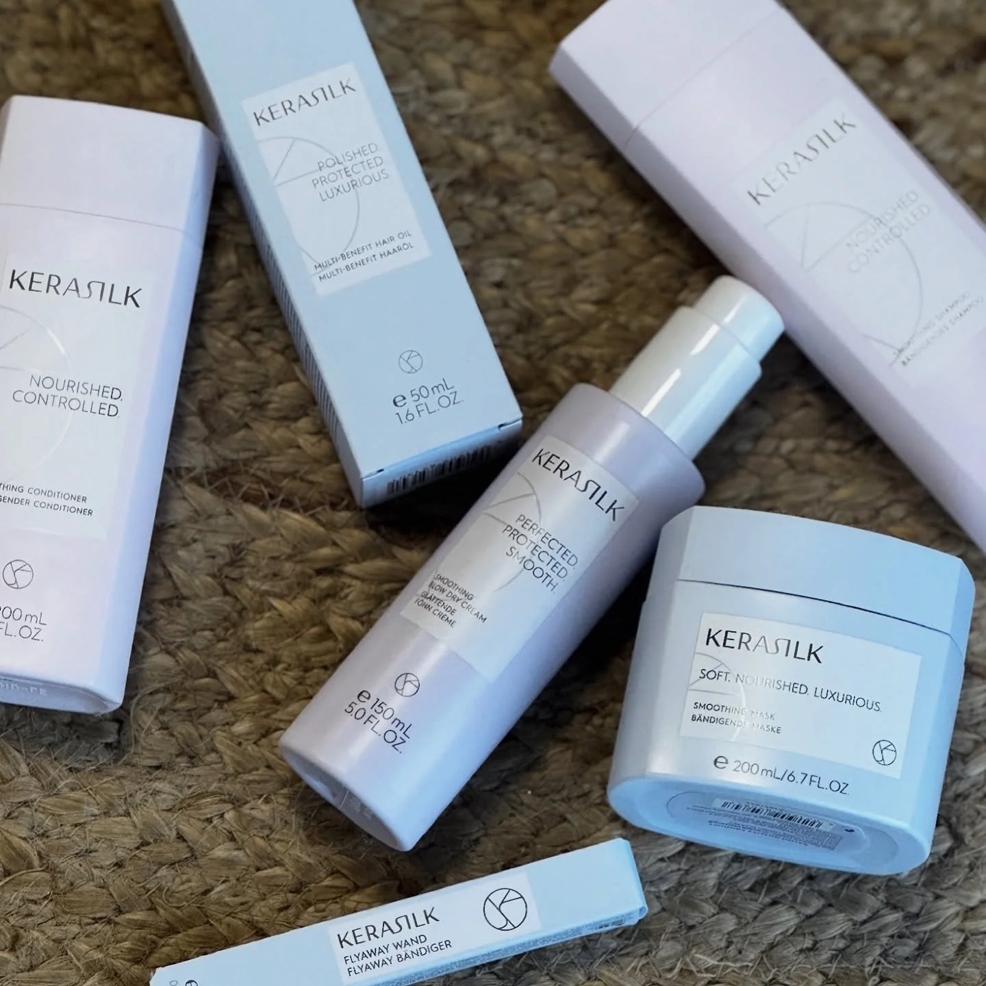 The core of every Kerasilk transformation begins here💫 our smoothing essentials, designed to leave hair smooth, shiny, and refined.

The secret to that signature salon finish? ✨Consistency✨luxury care that transforms your hair with every use

Discov