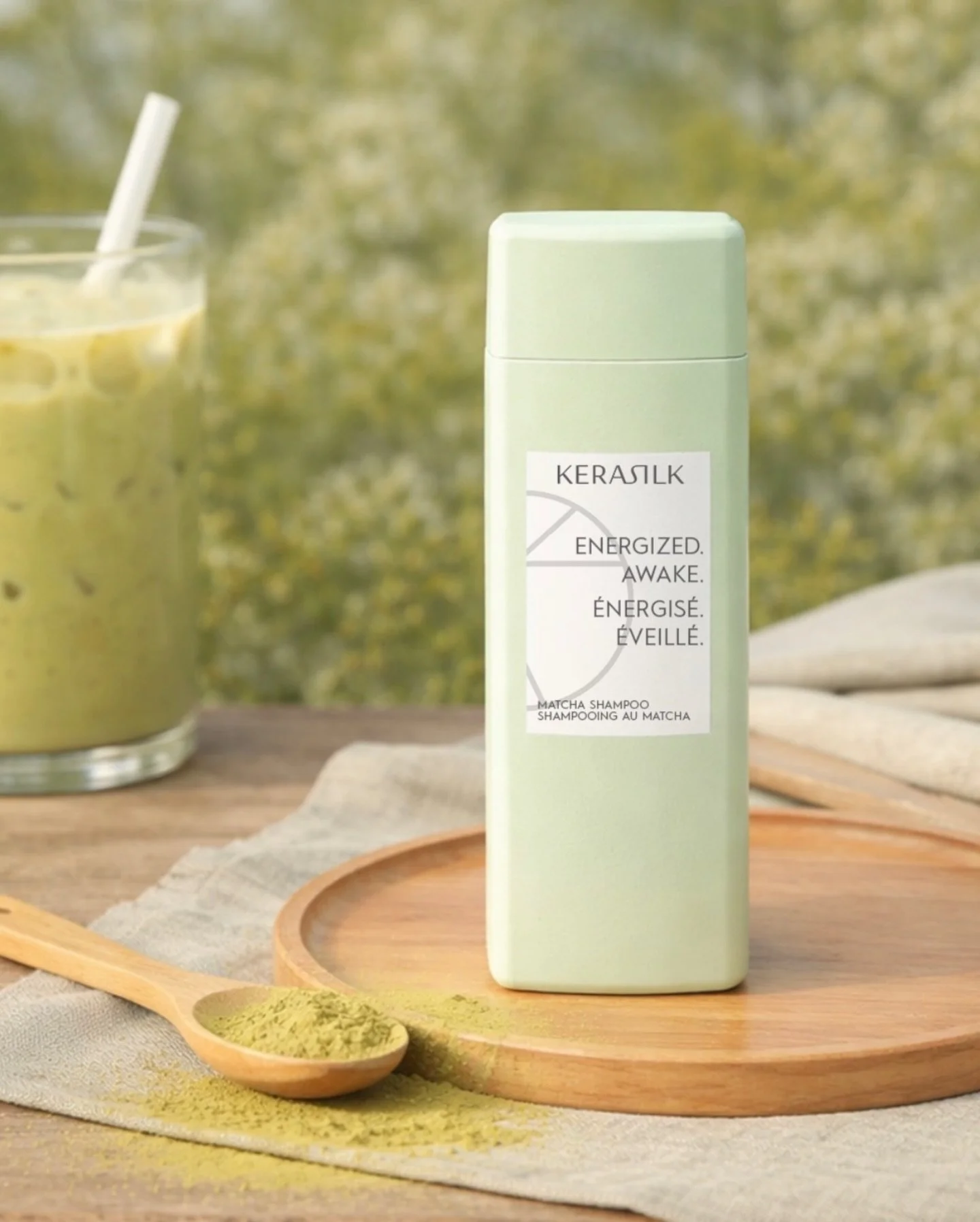 Meet your new hair ritual&hellip; 🍵✨

Infused with matcha to energise the scalp, boost shine and bring a moment of calm to your routine🧘🏽&zwj;♀️

We&rsquo;re introducing our newest @kerasilkofficial obsession at The Collective✨

#yeskerasilk #kera