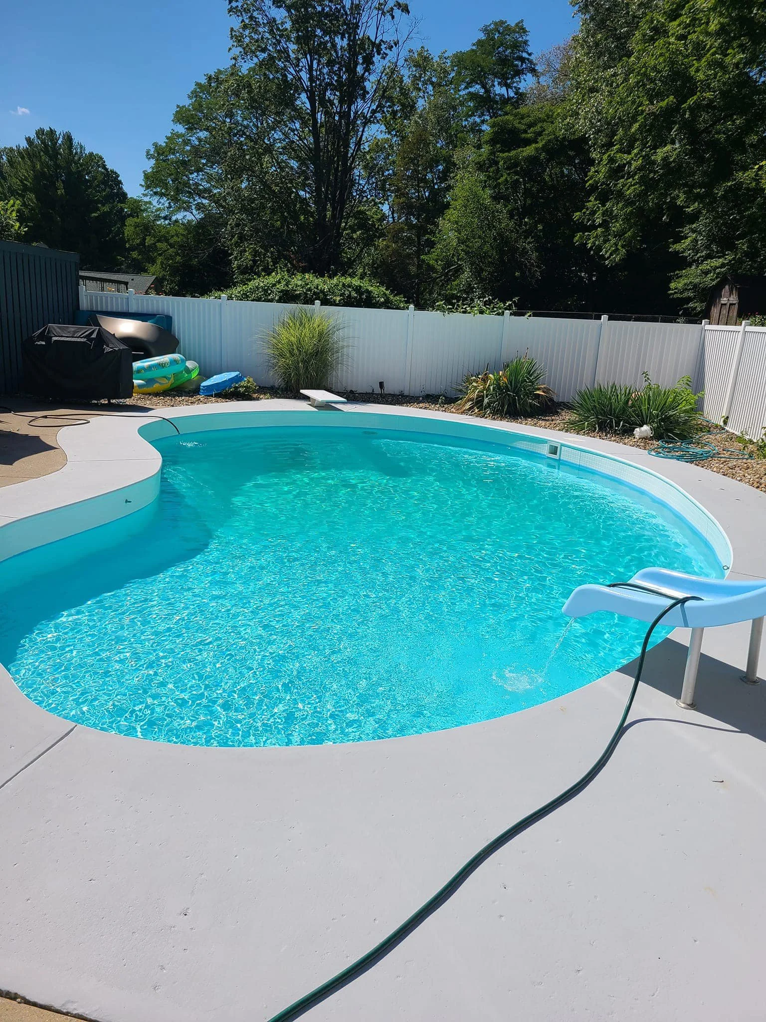 Fiberglass pool resurfacing Indianapolis