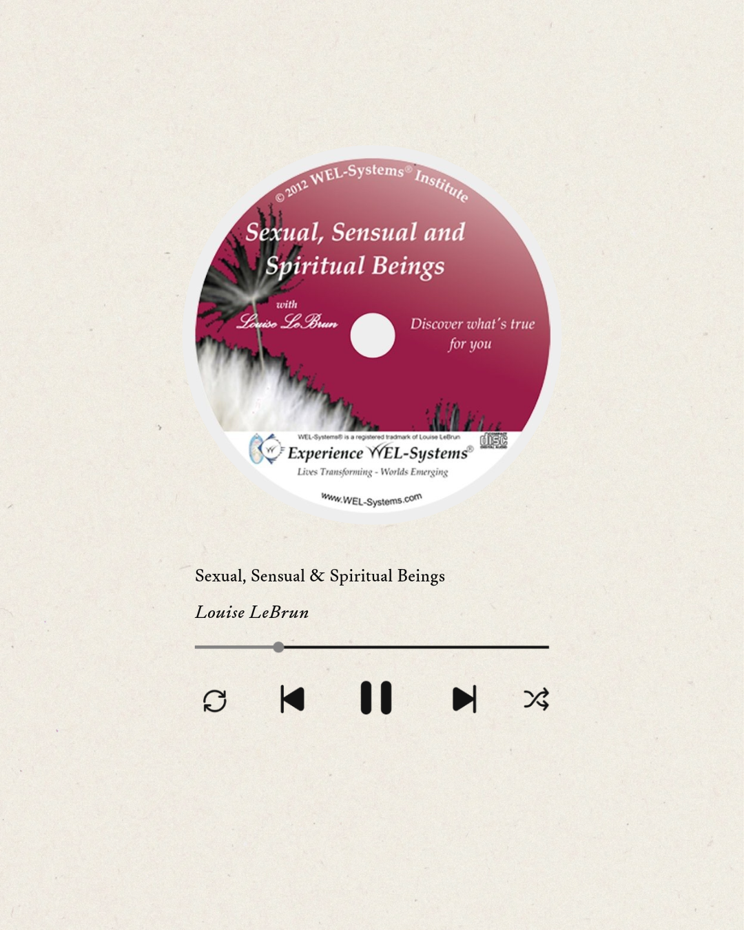 Sexual, Sensual & Spiritual Beings