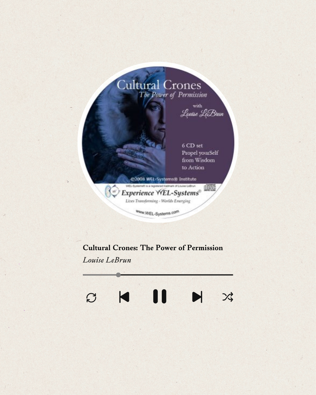 The Cultural Crone (Audio program)
