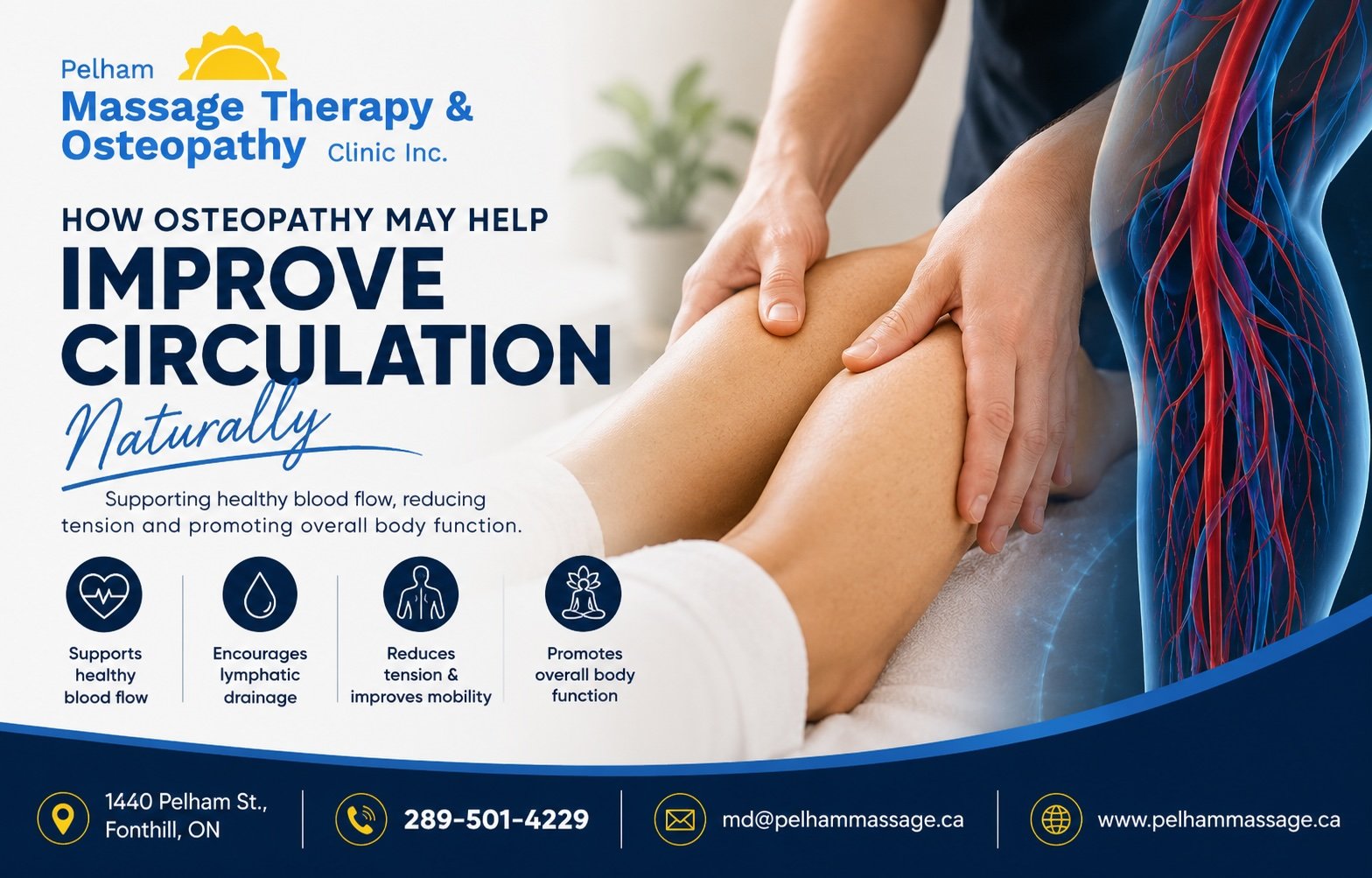 How Osteopathy May Help Improve Circulation Naturally