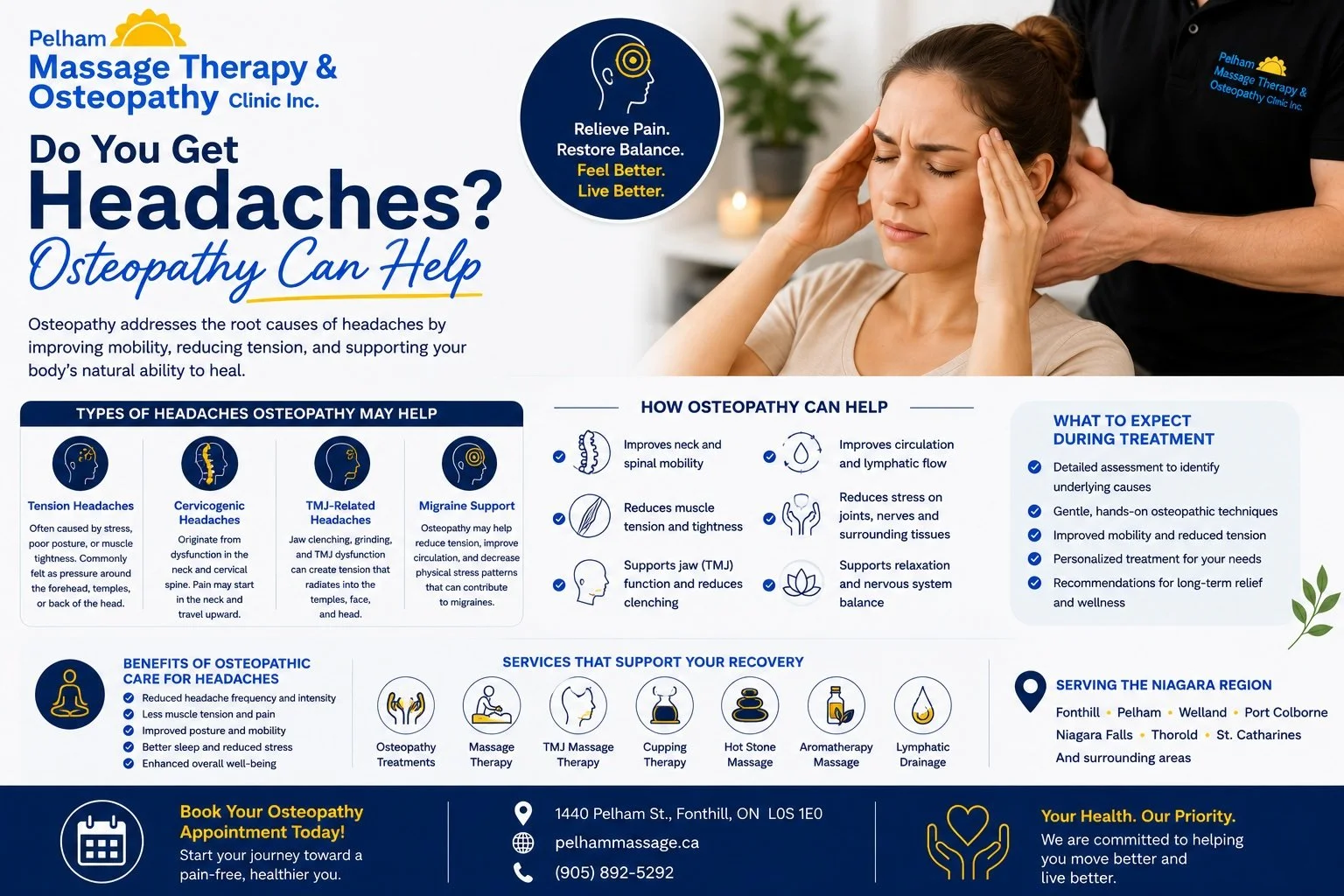 Do You Get Headaches? Osteopathy Can Help