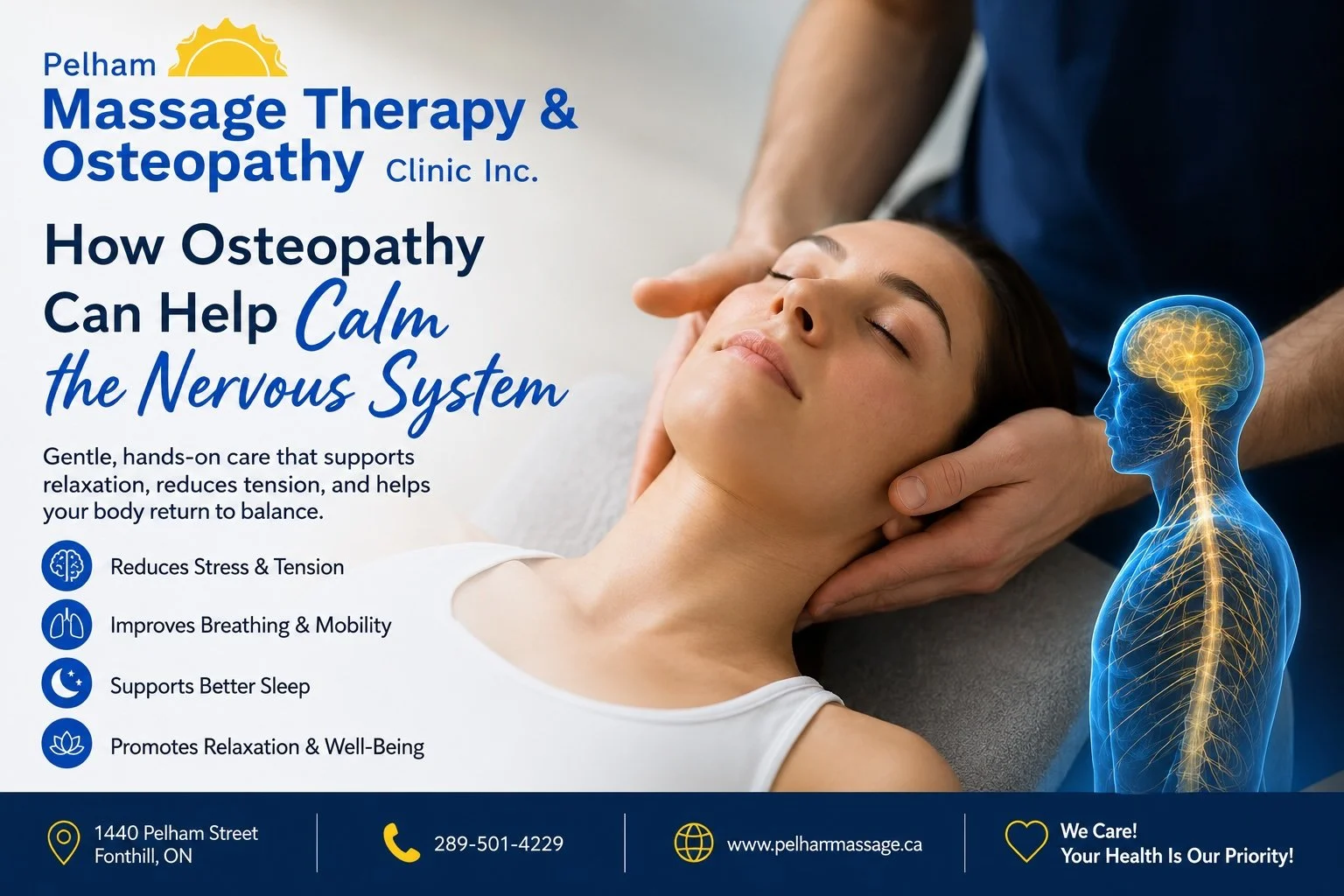 How Osteopathy Can Help Calm the Nervous System