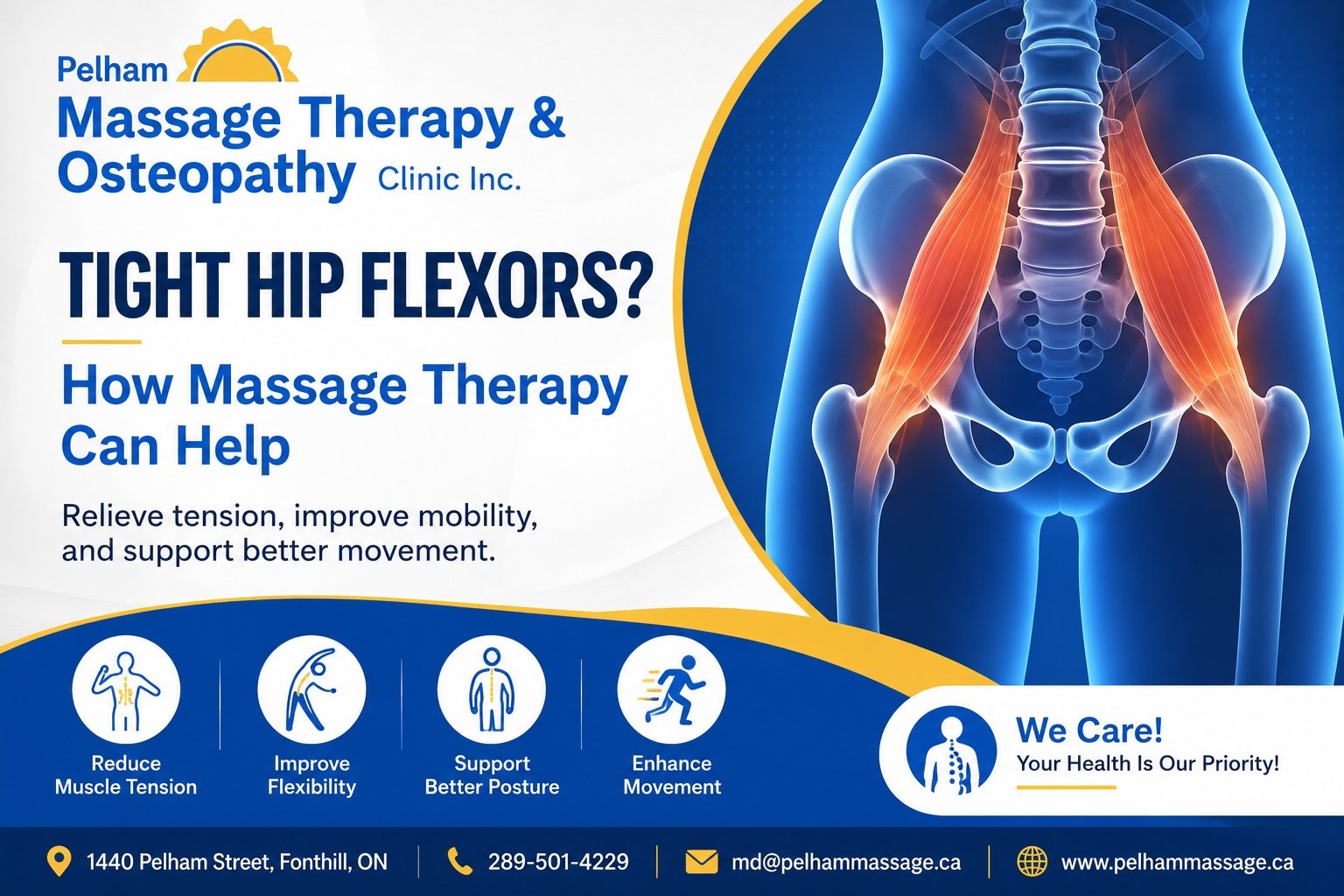 Tight Hip Flexors: Causes, Symptoms &amp; How Massage Therapy Can Help