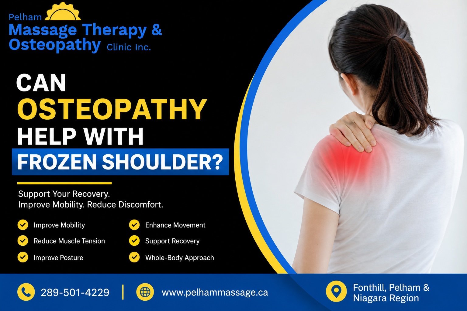Can Osteopathy Help with Frozen Shoulder?