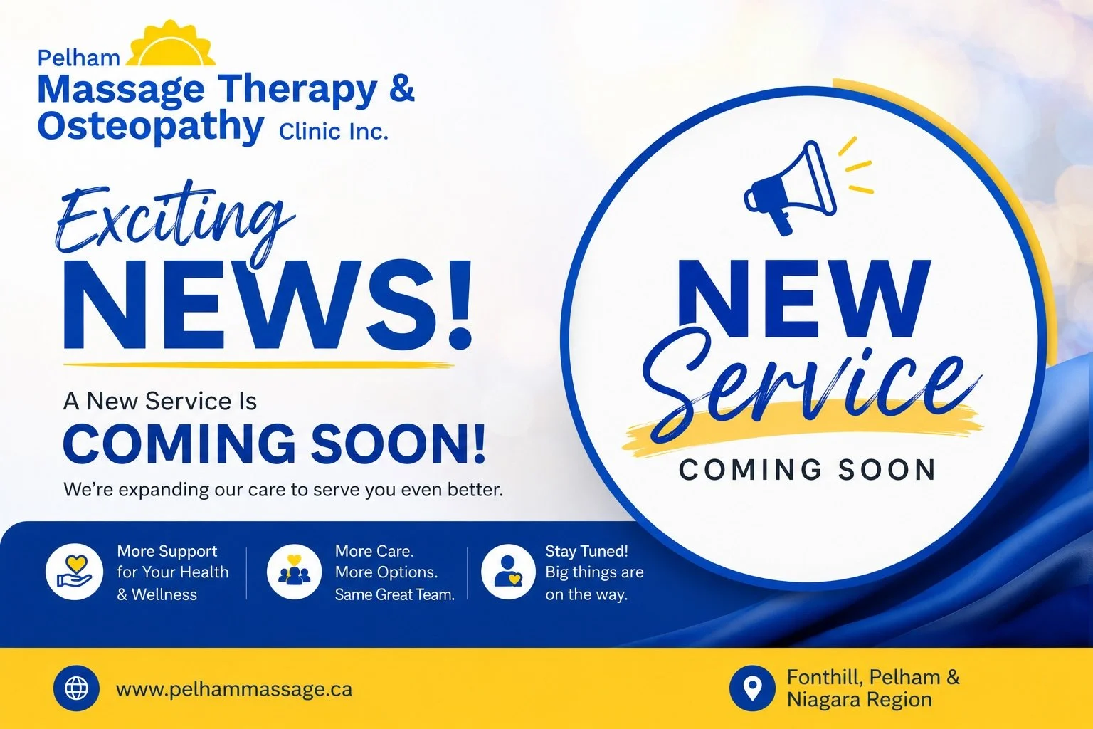 A New Service is Coming Soon!