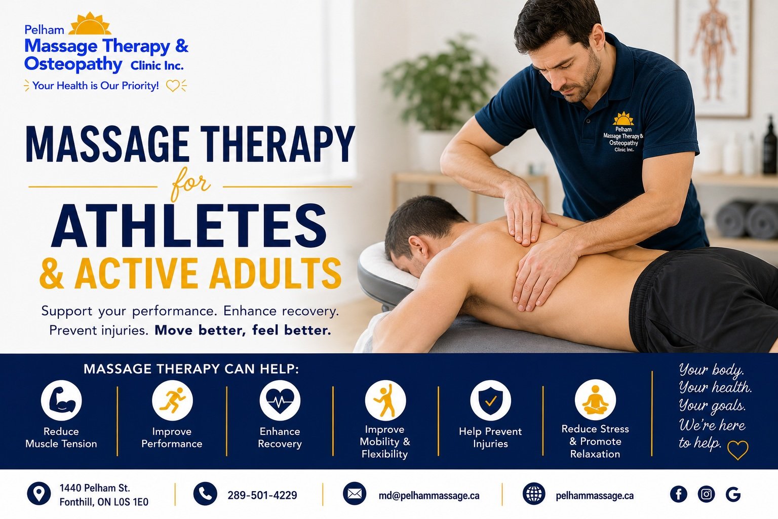 Massage Therapy for Athletes &amp; Active Adults