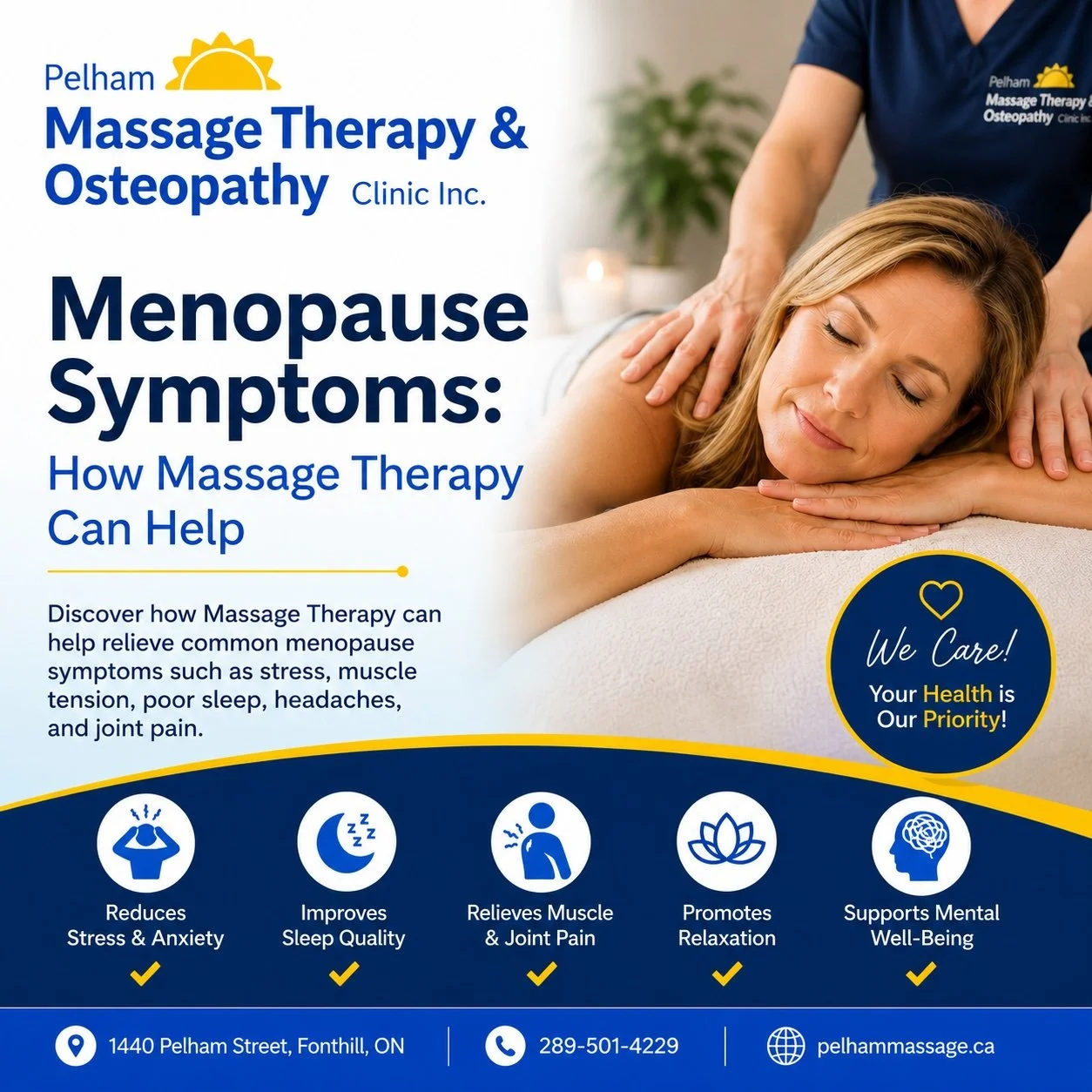 How Massage Therapy Can Help During Menopause