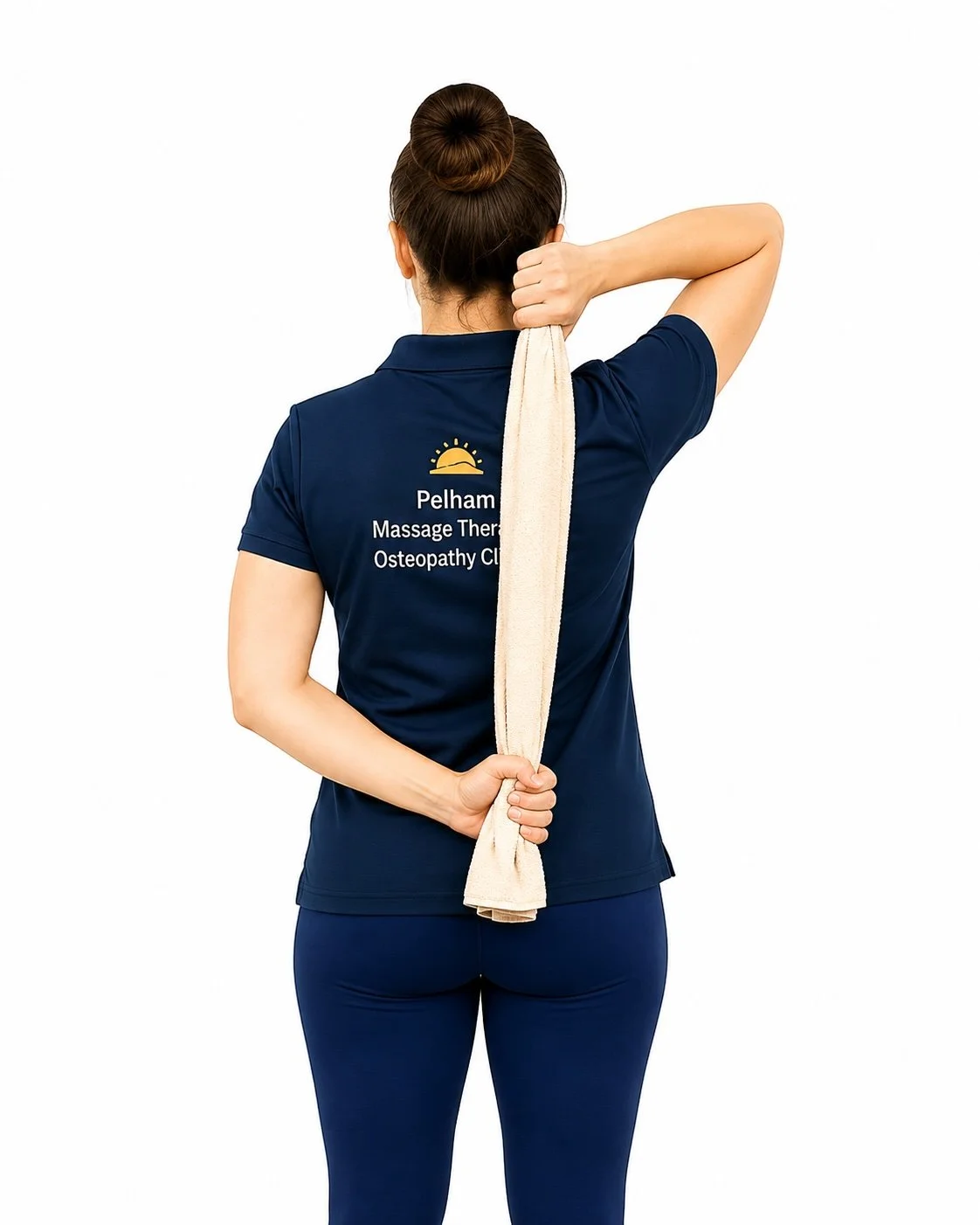 Towel Internal Rotation Stretch