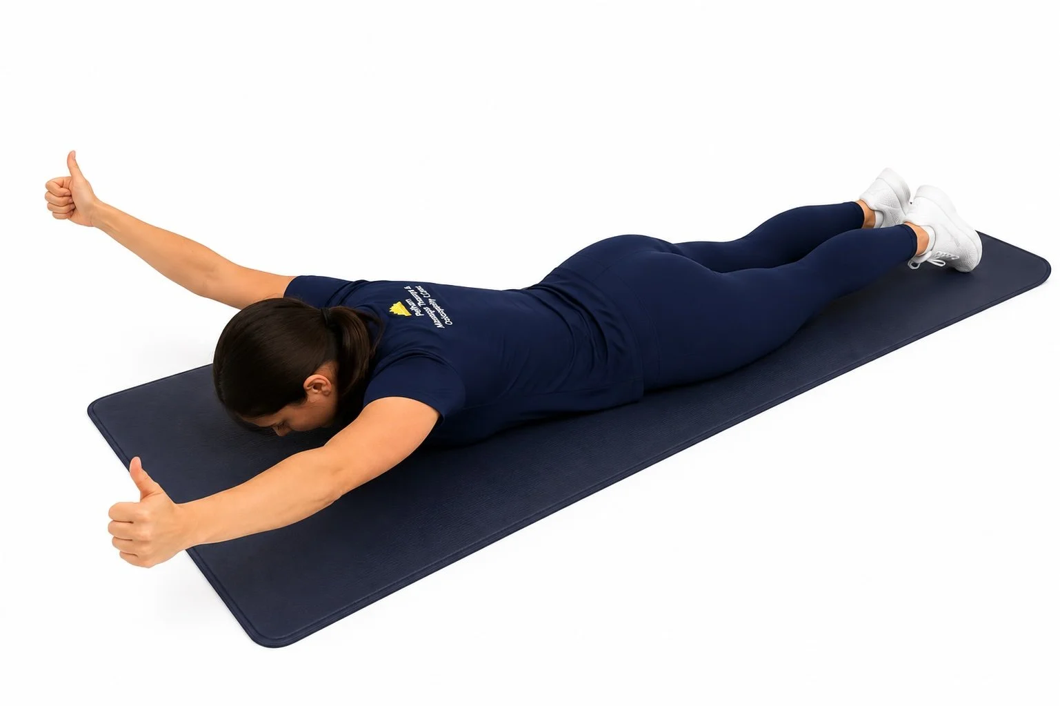 Prone Y Raise