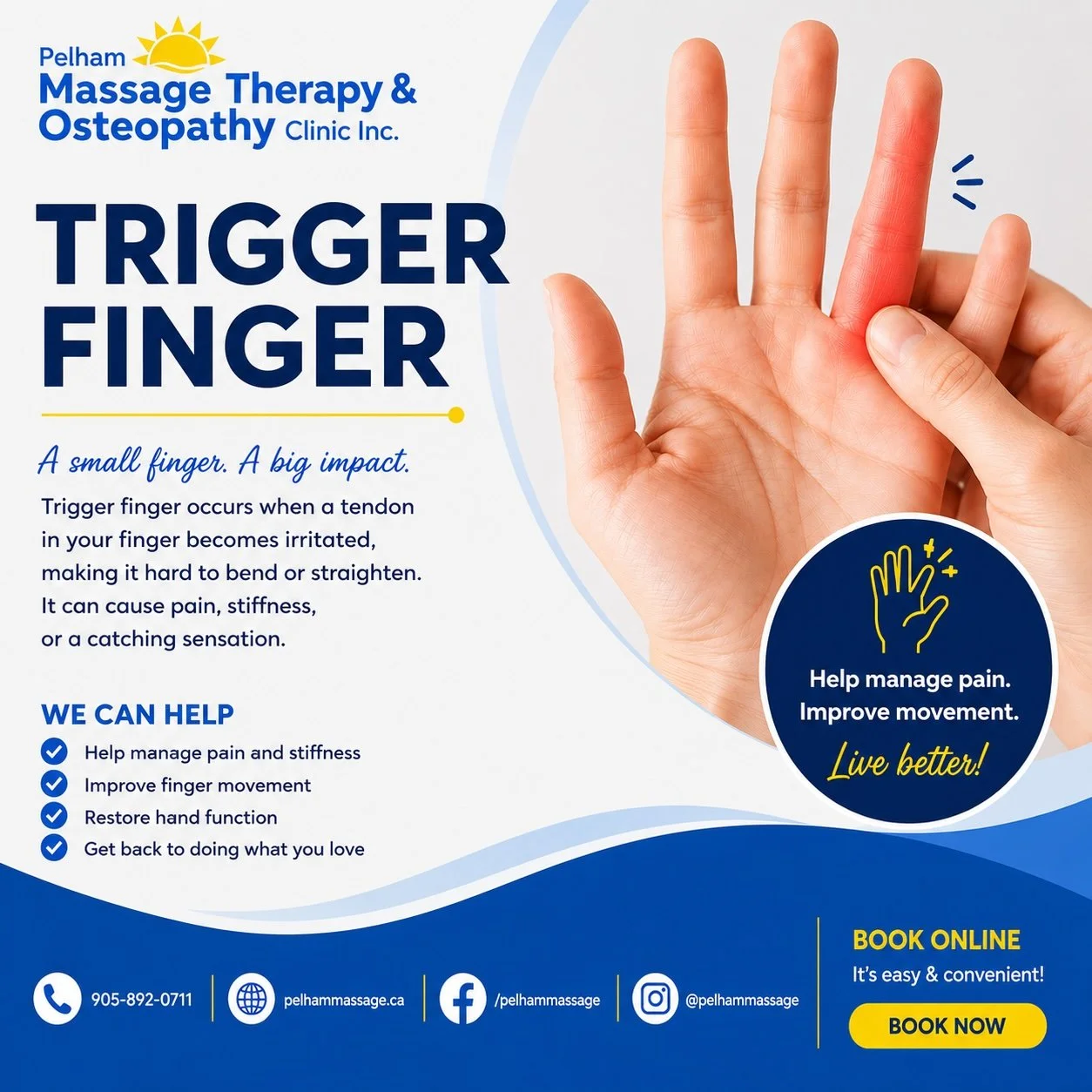 Trigger Finger: Causes, Symptoms &amp; How Treatment May Help
