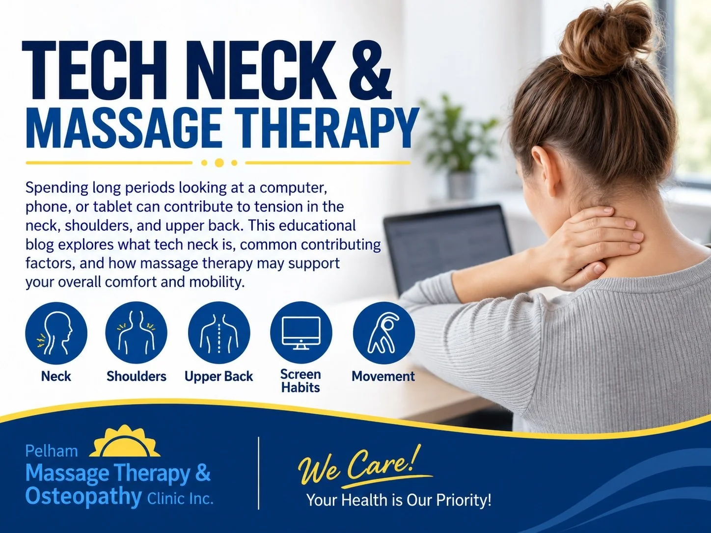 Tech Neck &amp; Massage Therapy in Fonthill and Niagara Region