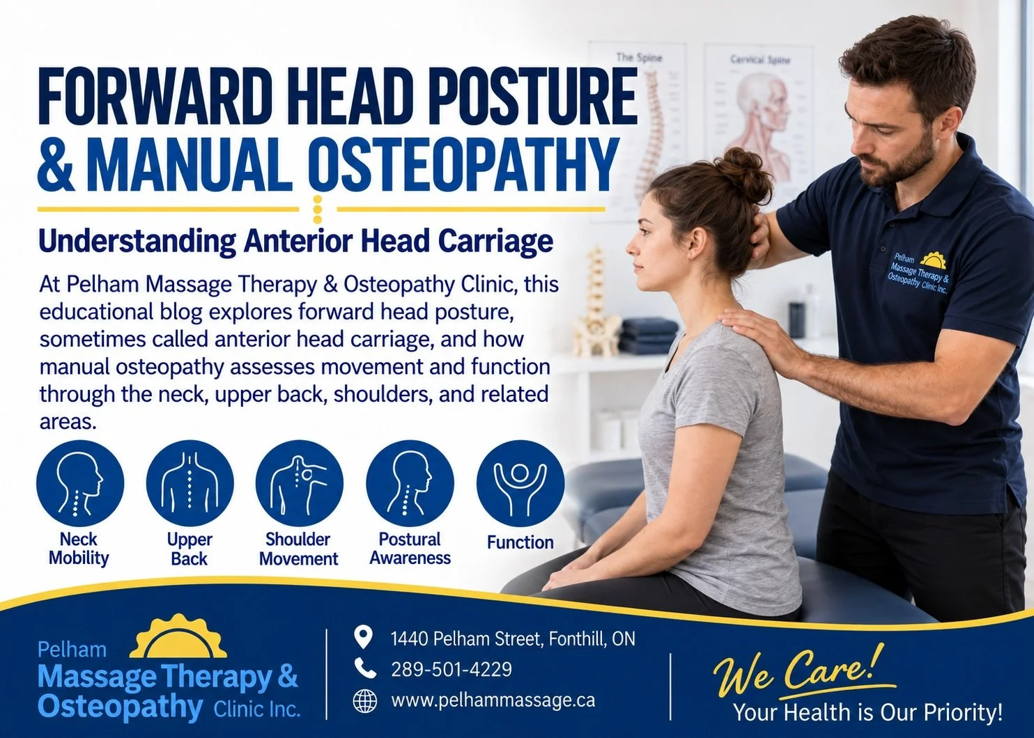 Forward Head Posture (Anterior Head Carriage) and Osteopathy