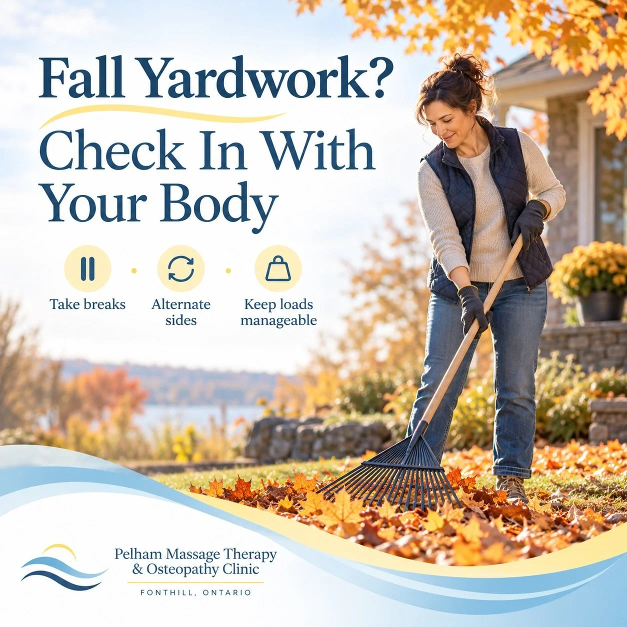 Fall Yard Work: Simple Ways to Be Mindful of Your Body