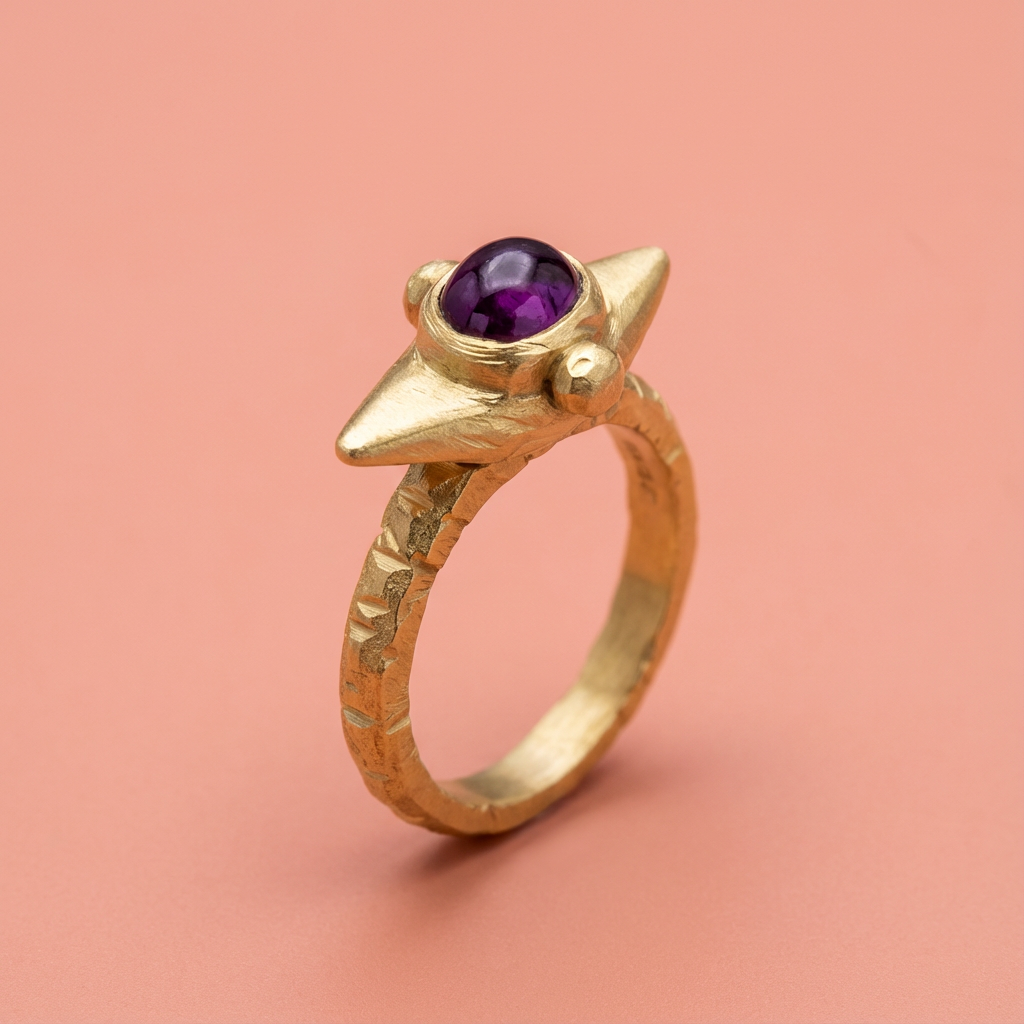 David Leigh Delport Jewellery Gold Ring Gemstone
