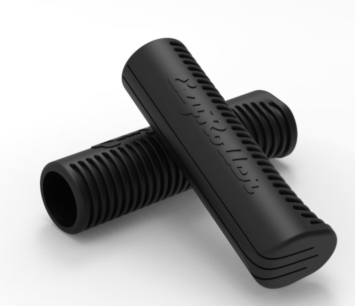 EzyRoller Classic X Griffe Fußrasten/Lenkergriffe Set schwarz
