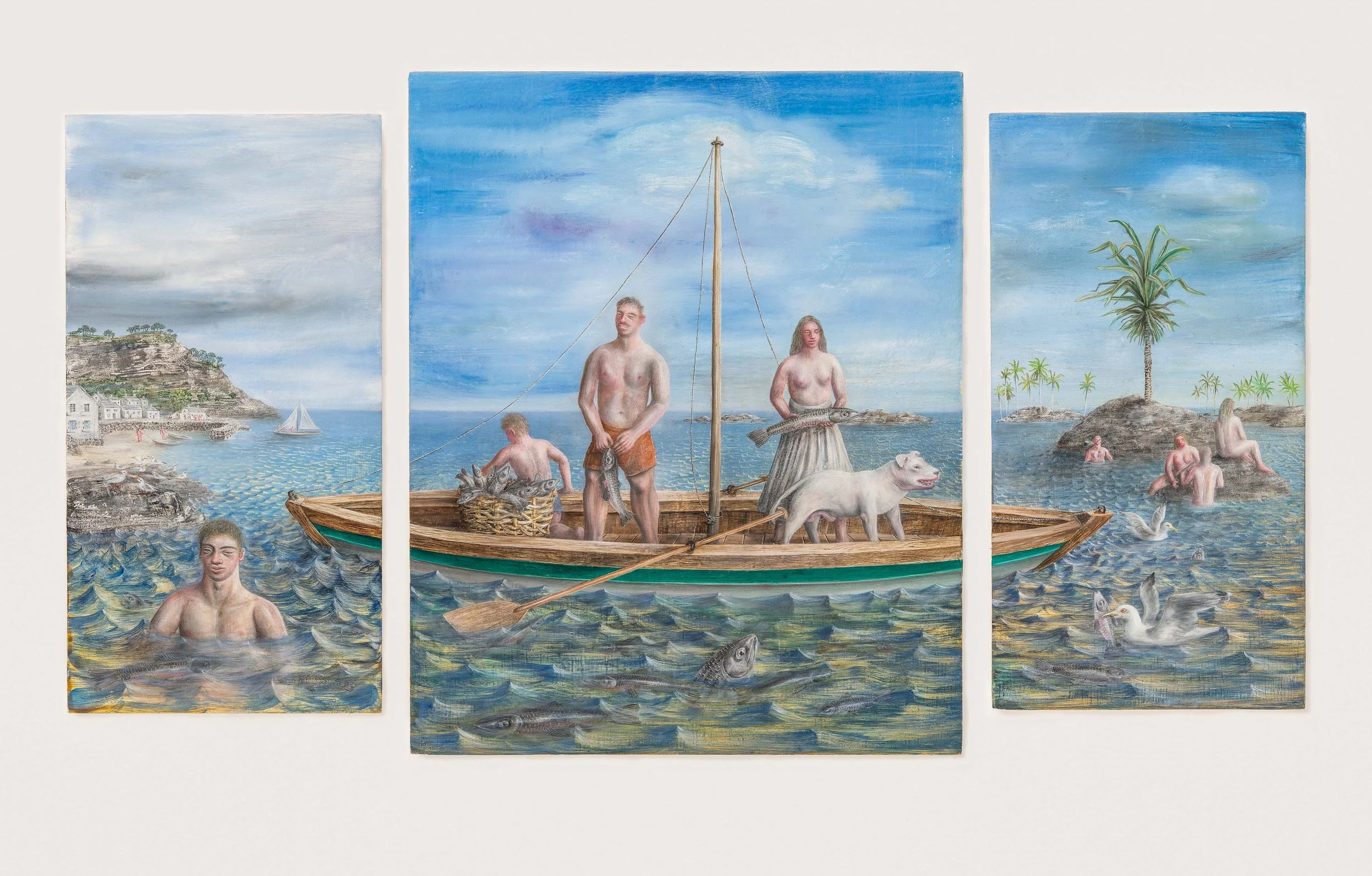 Boat Triptych, 2023