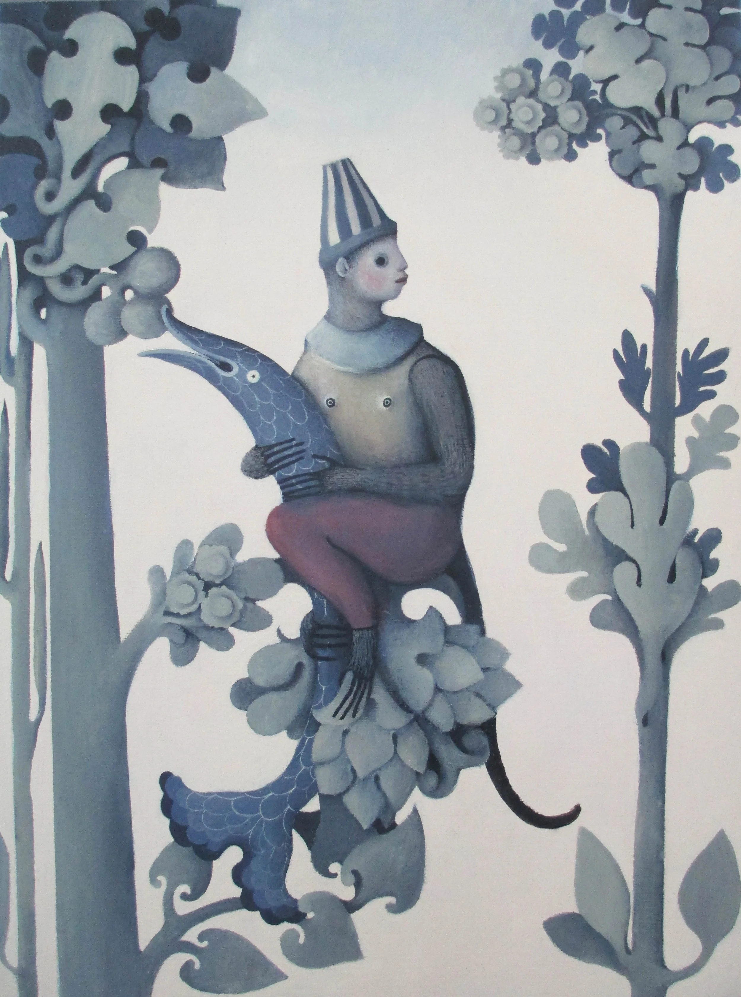 Monkey with Artichokes, 2013