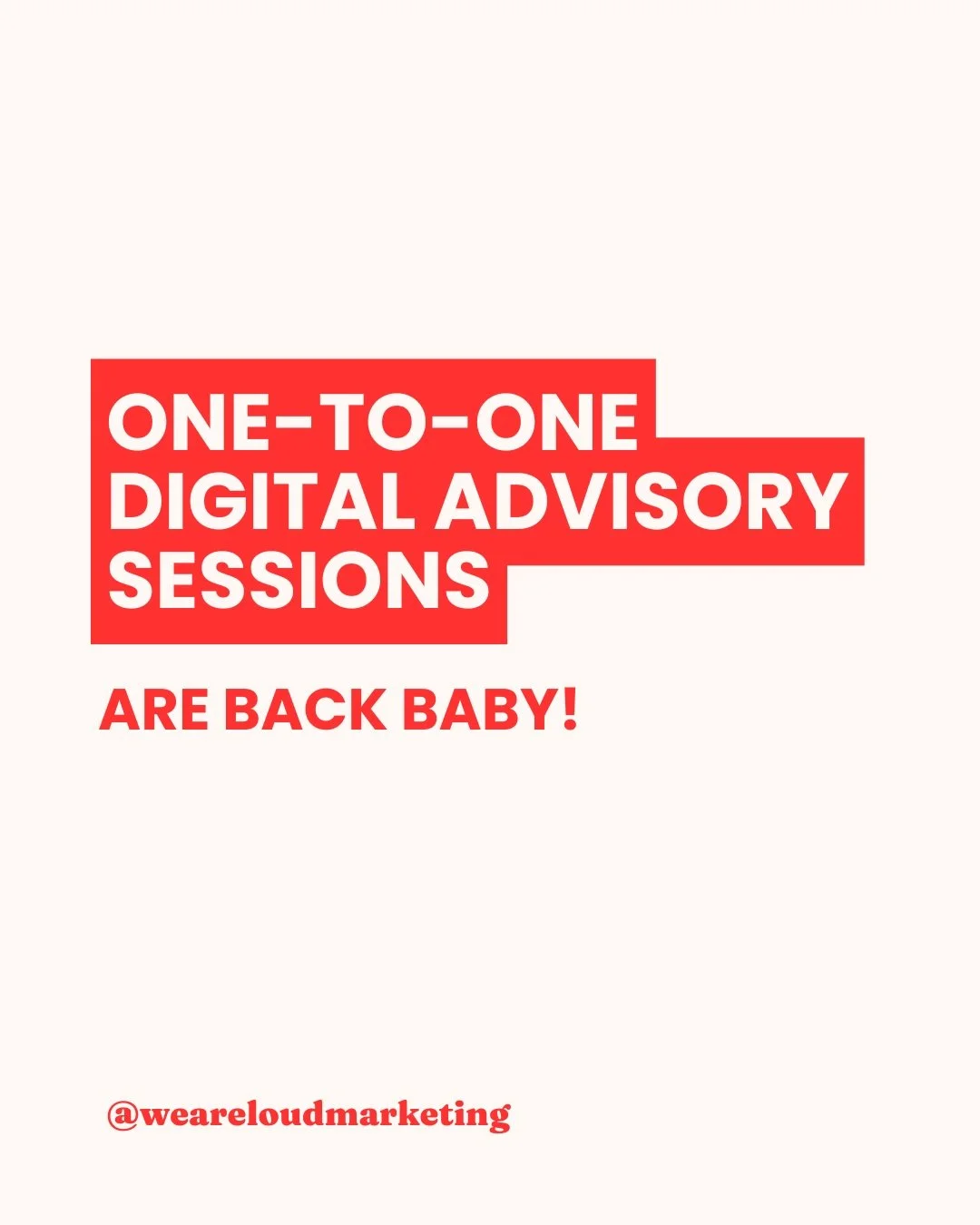 My digital advisory sessions are back on the table!

The Digital Solutions program is now run by @busybusinessau, and eligible small businesses across QLD, NT and WA can get up to five hours of one-on-one support for the same $110 contribution as bef