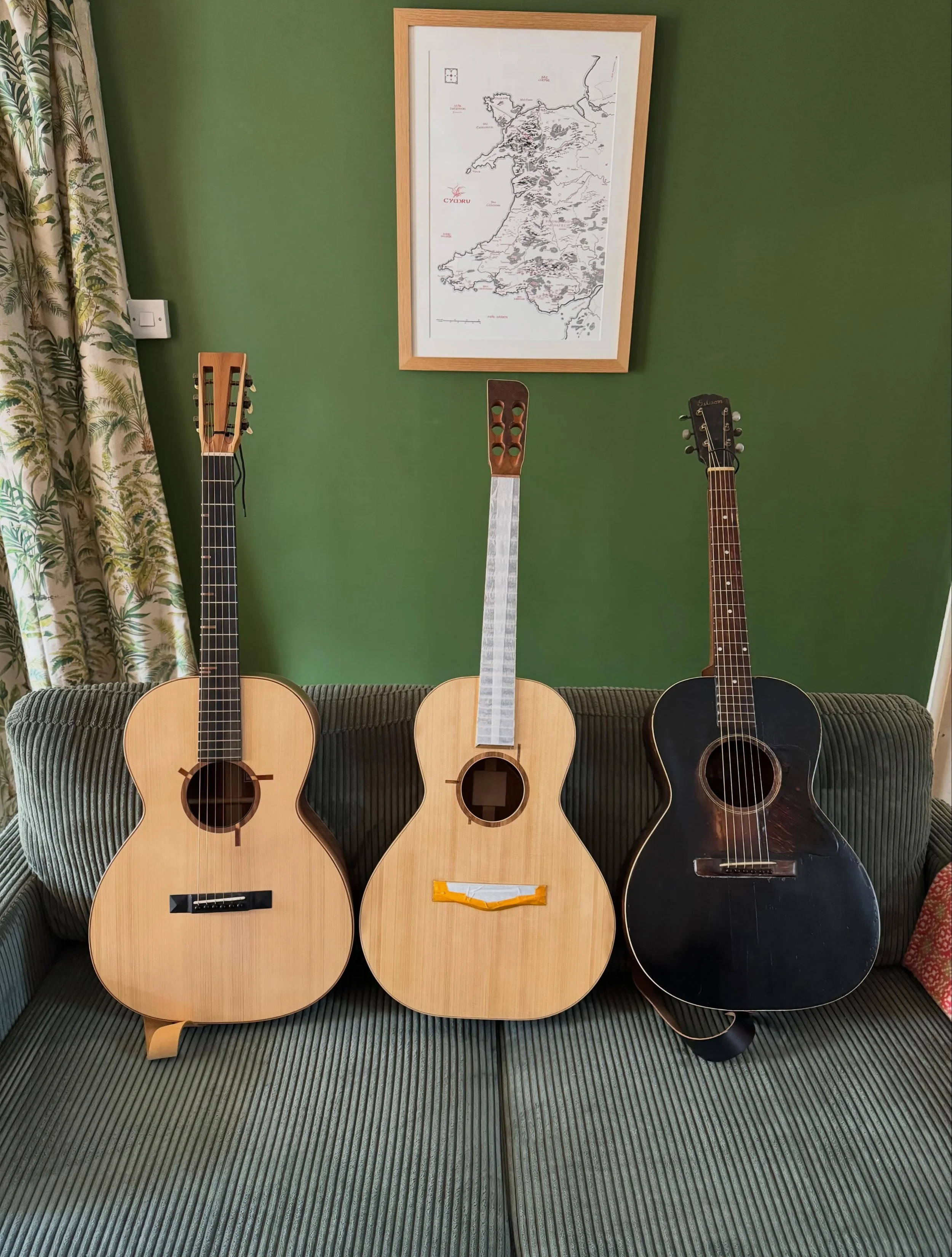 Influences left and right and the Cadair Idris model in the middle