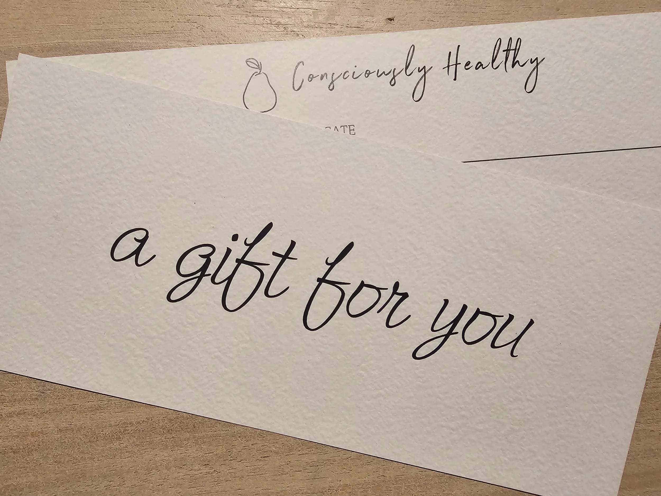 Consciously Healthy Gift Card