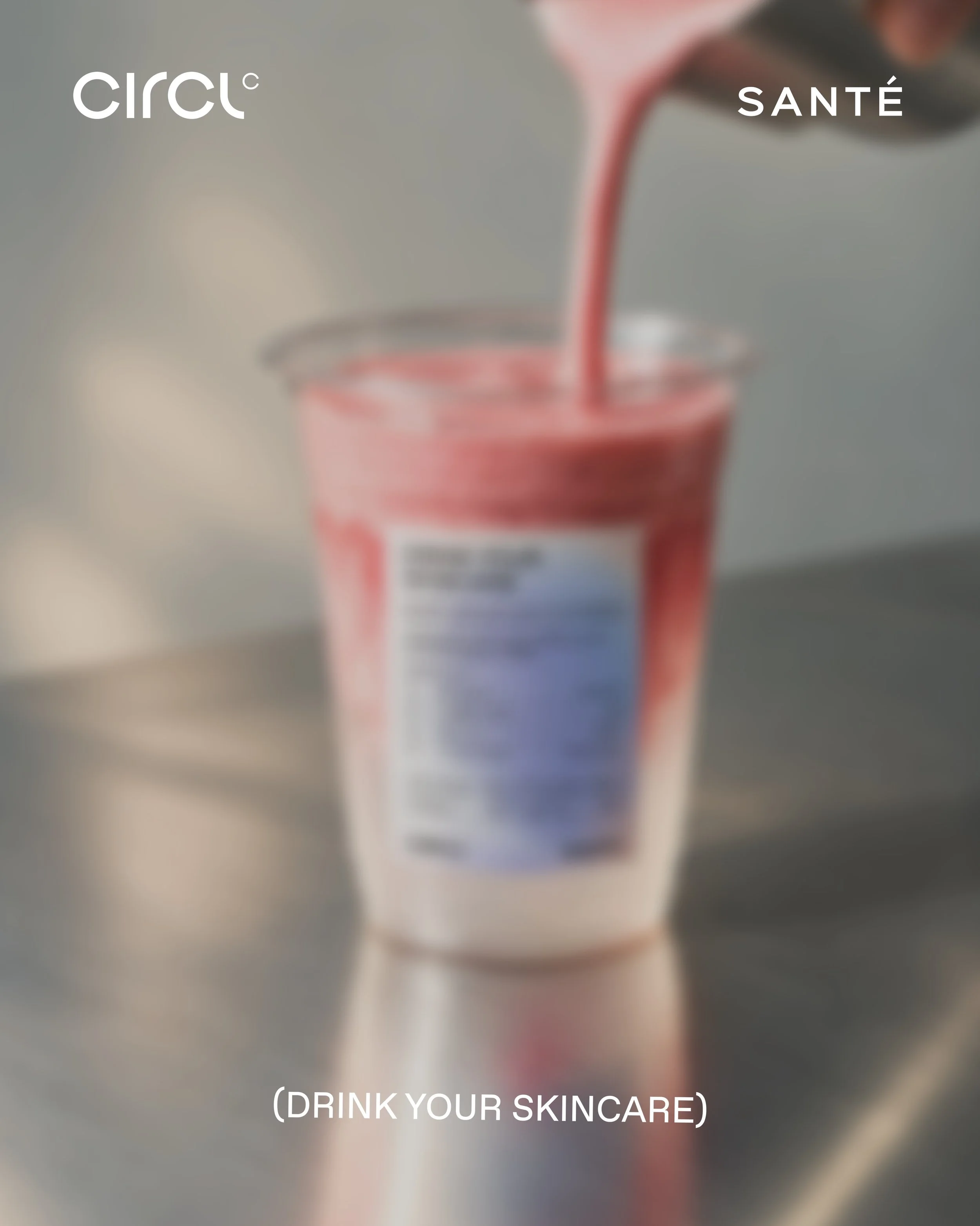 DRINK YOUR SKINCARE.

We&rsquo;ve teamed up with SANT&Eacute; to create something special &mdash; skincare, reimagined as a drink.

Strawberry, collagen foam, coconut milk &amp; water. A refreshing blend inspired by skin science and hydration from wi