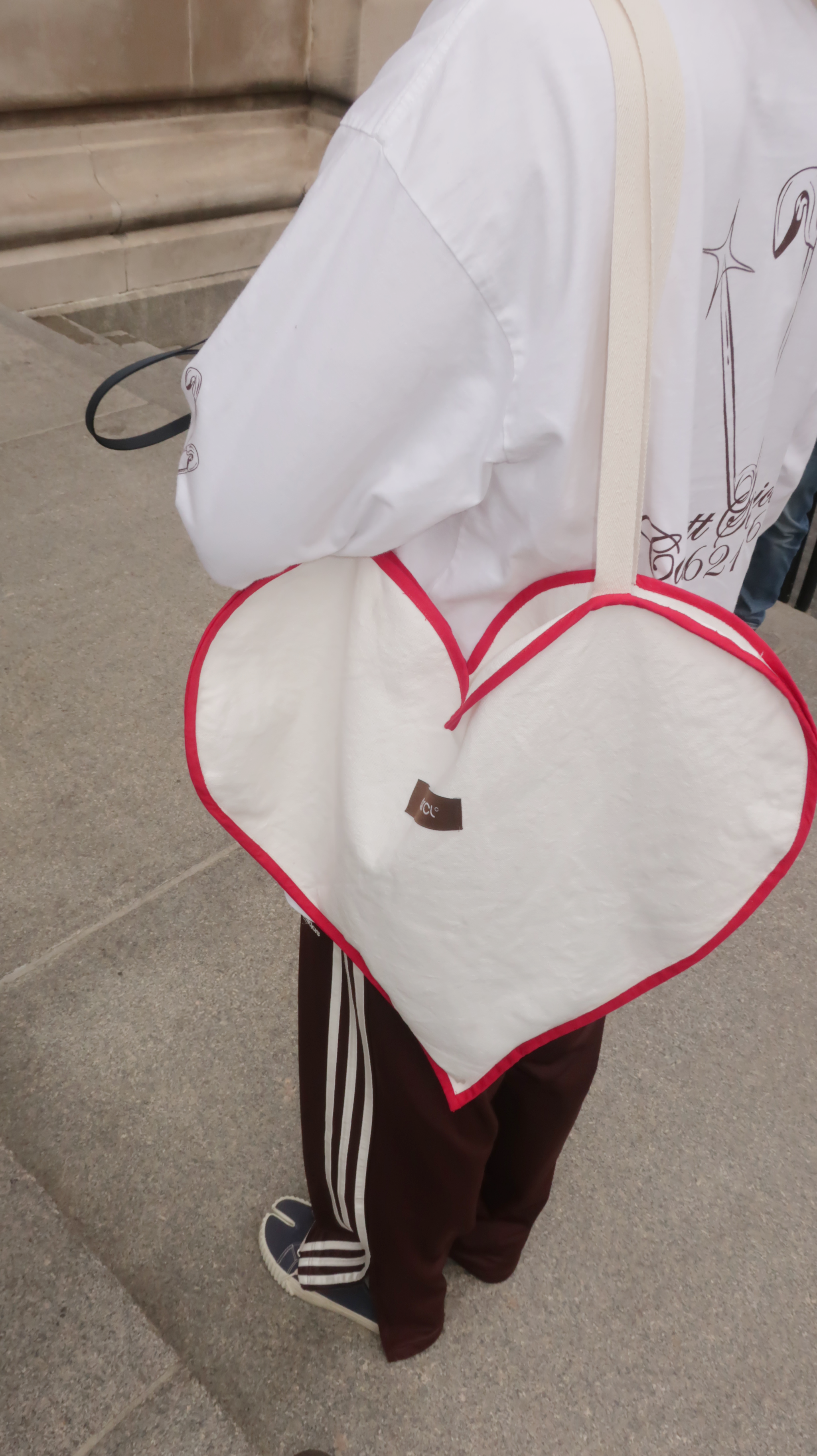 Heart Tote Bag Circl