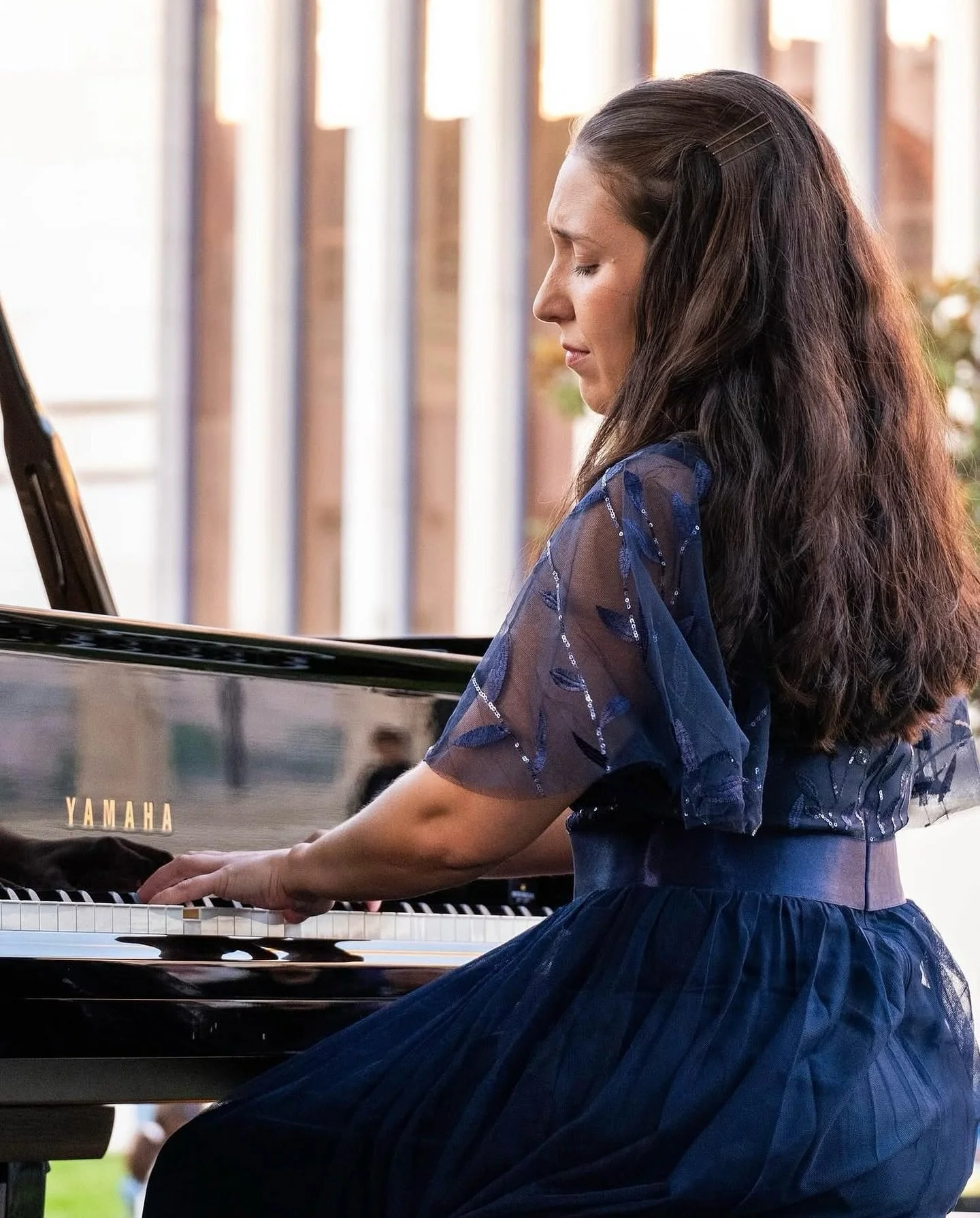 ✨ One year ago today, I had the joy of opening the very first Piano City Festival Lisboa 🎹🇵🇹 Performing Chopin, Clara Schumann, and Schubert was an unforgettable experience I&rsquo;ll always treasure! @pianocitylisboa @yamahapianosofficial @ymusic