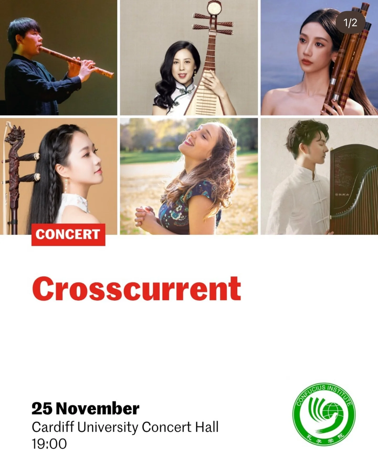 It&rsquo;s today! 🤩 I am very happy to be a part of this performance celebrating Chinese music 🎶 I never thought I&rsquo;d ever perform with players of traditional Chinese instruments, and I&rsquo;m sure it will be an amazing experience with Yue Zh