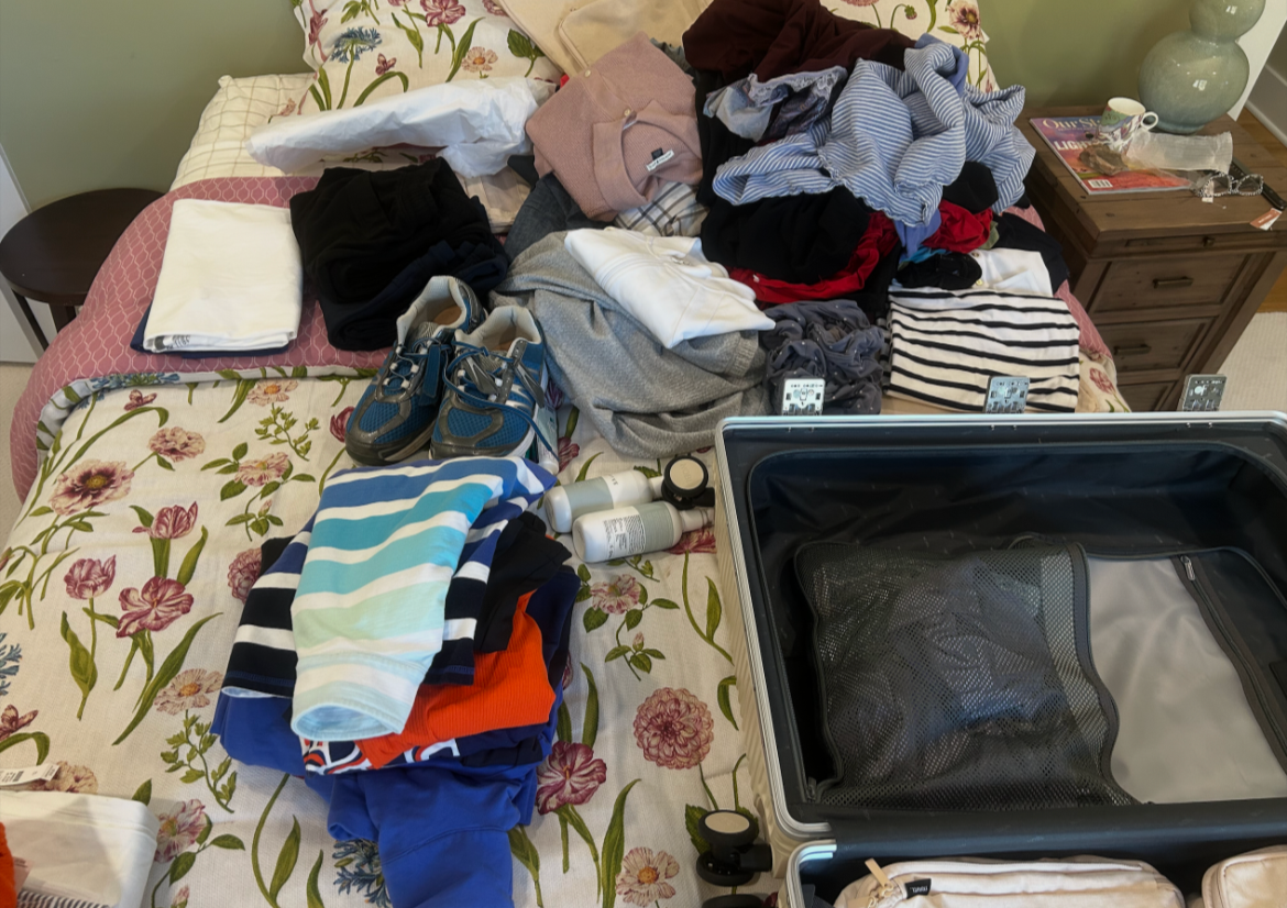 Packing my client for a 60 day trip. 