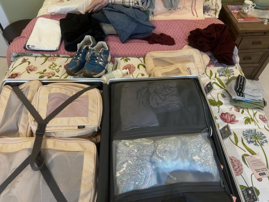 Finished packing my clients for a 60 day trip. 