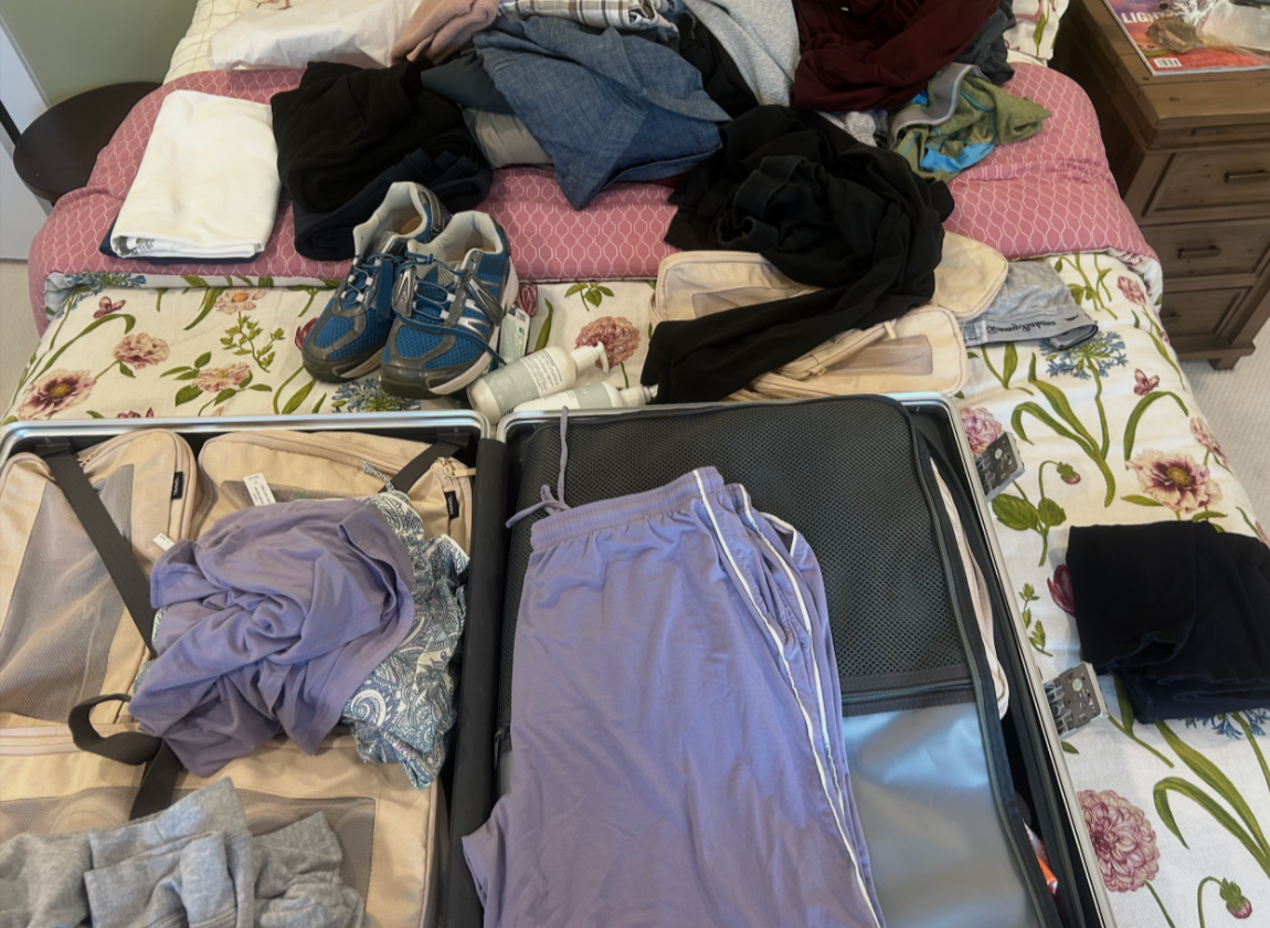 Middle of packing my client for a 60 day trip. 