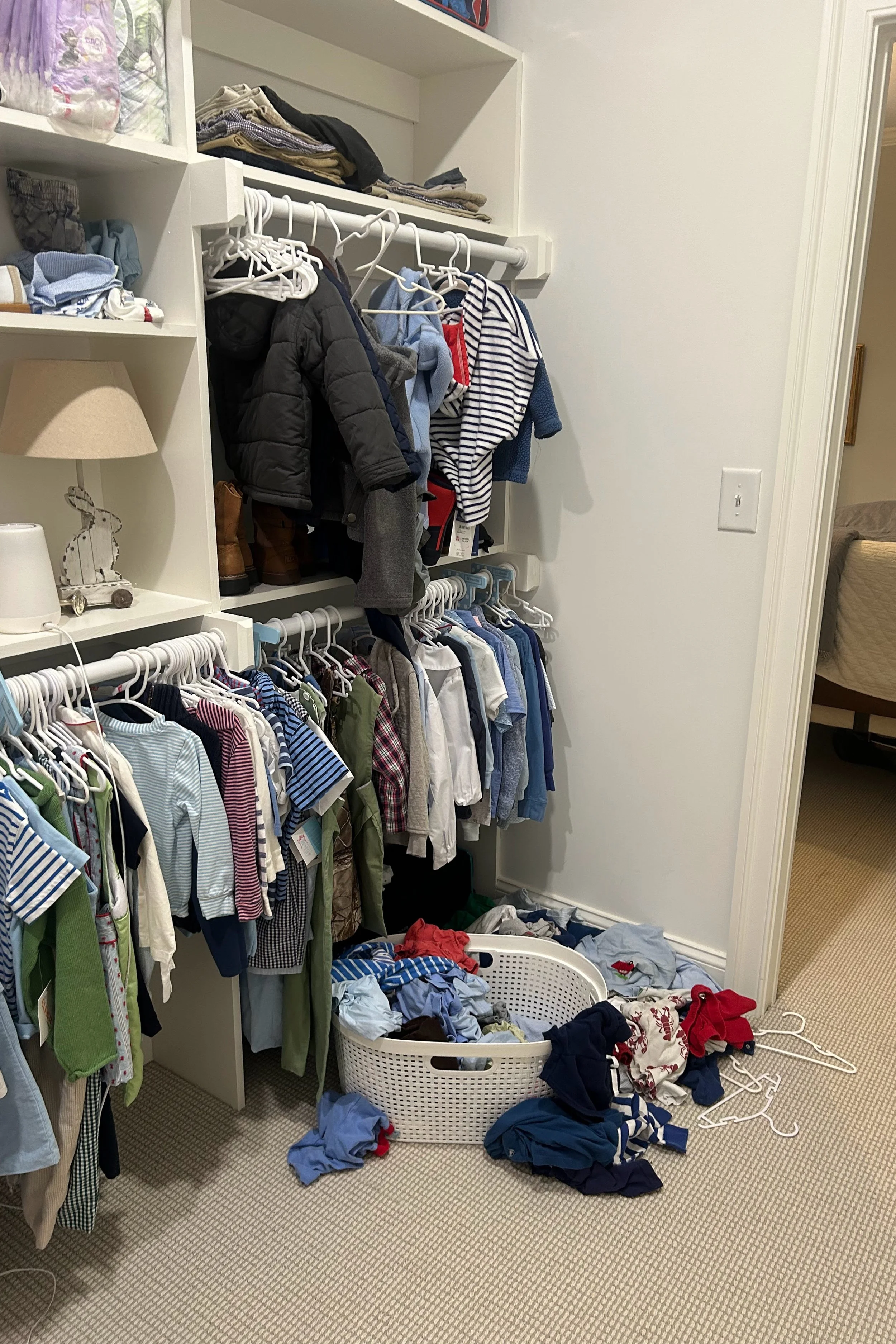 Before: Second Closet