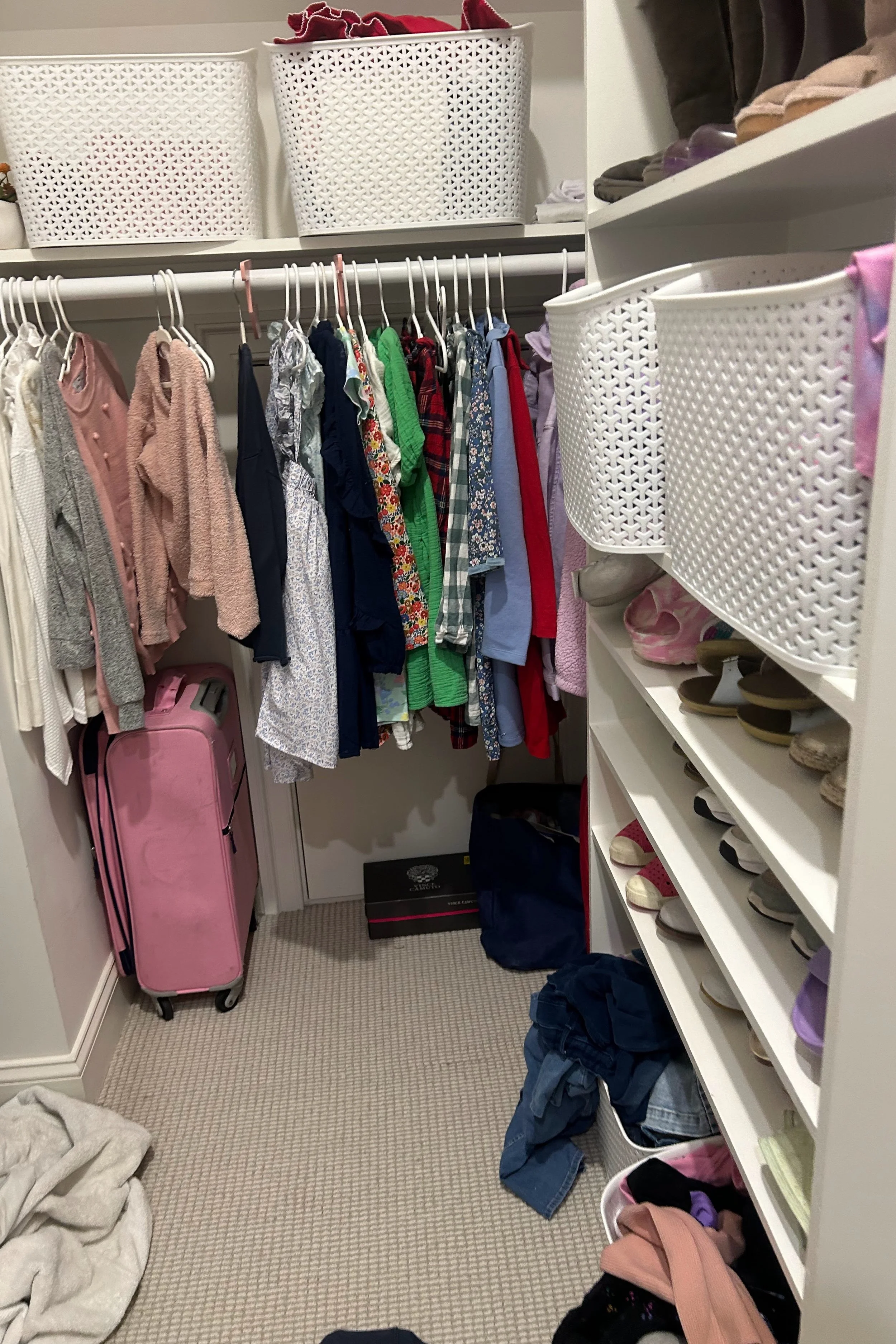 Before: First closet