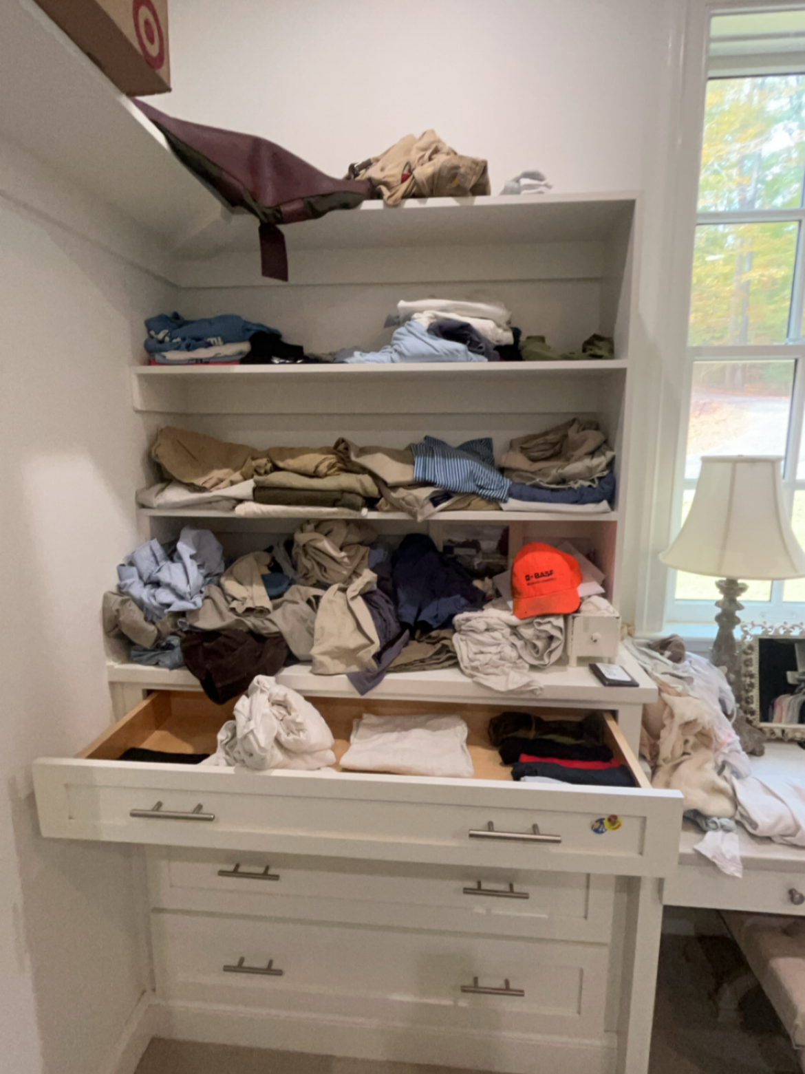 Before: Master Closet  