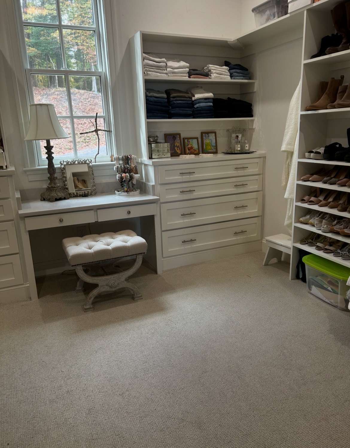 After: Master Closet 