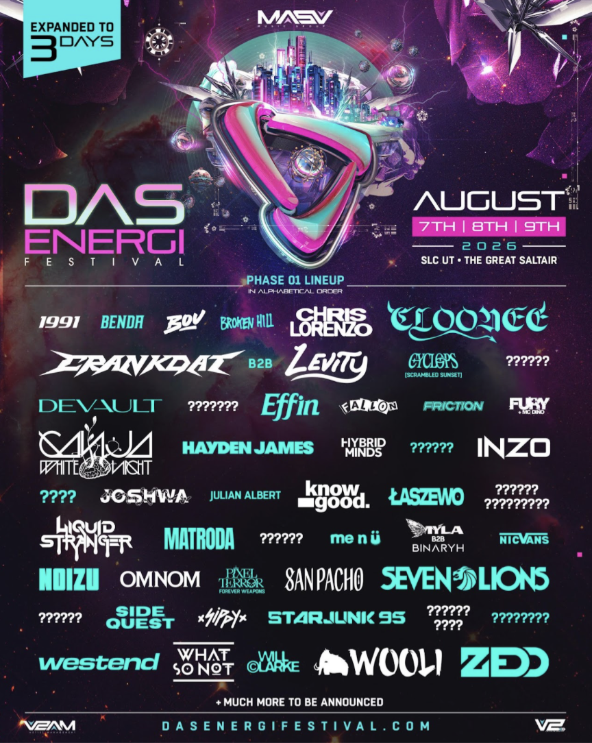 Das Energi Festival Unveils Phase 1