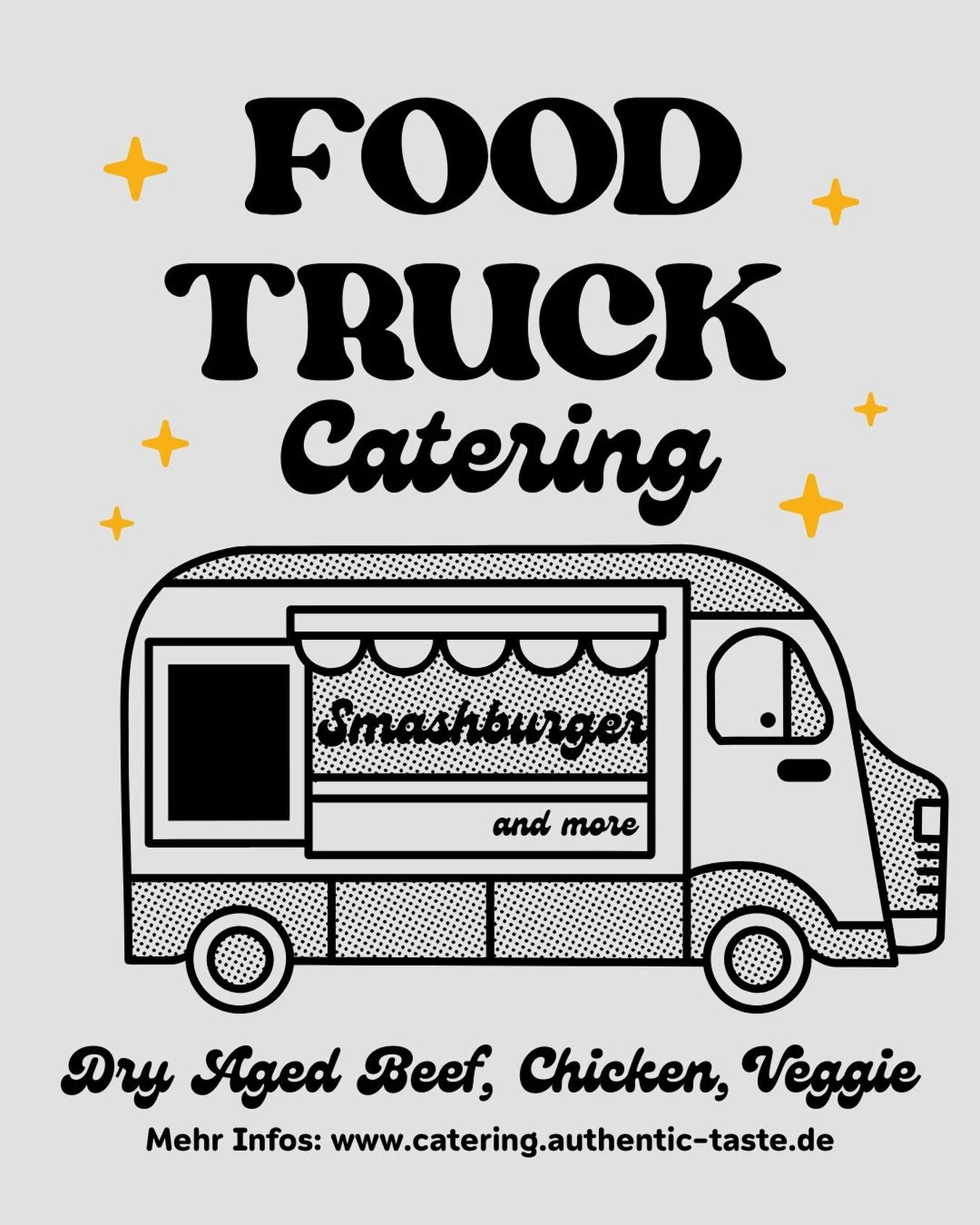 ✨FOODTRUCK CATERING✨

Authentic Taste steht f&uuml;r handgemachte Smashburger in Premium-Qualit&auml;t &ndash; frisch zubereitet, ehrlich und kompromisslos im Geschmack. Unser Anspruch ist es, Deinen G&auml;sten nicht nur Essen zu servieren, sondern 