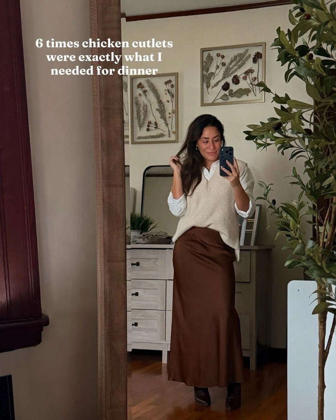 Eating so many chicken cutlets that I&rsquo;m starting to dress like one.

To another year of possibilities. 💫