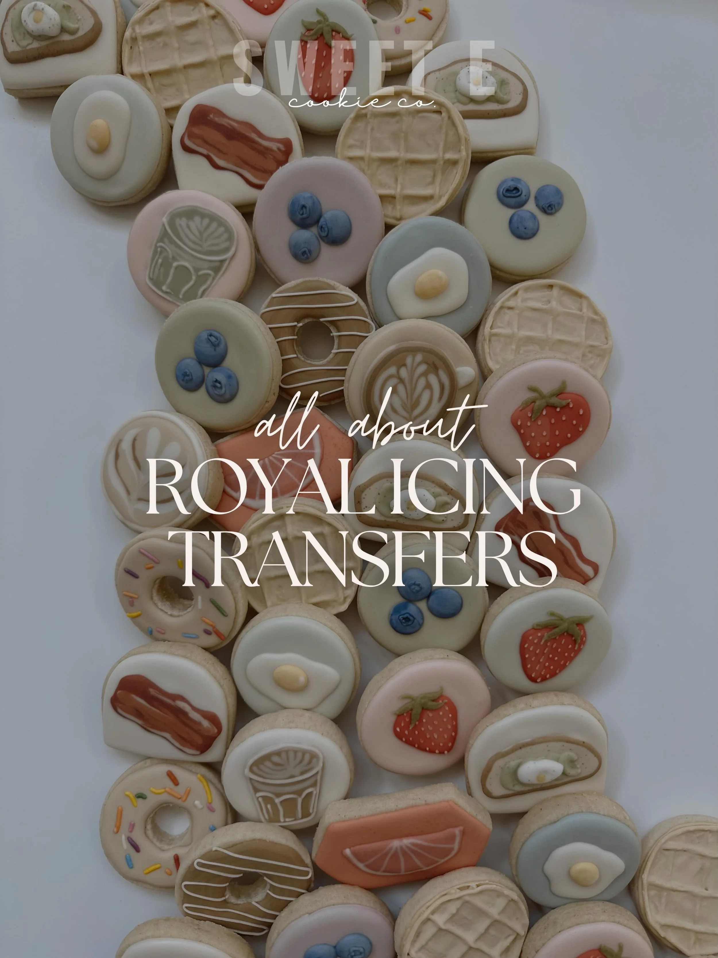 All about royal icing transfers ✨ Using transfers can save a lot of time and allow for cleaner detailed cookies. Let me know your favorite in the comments 🥓🍳🥞
.
.
#customsugarcookies #sugarcookies #bozeman #dyefree #cookiedecorating