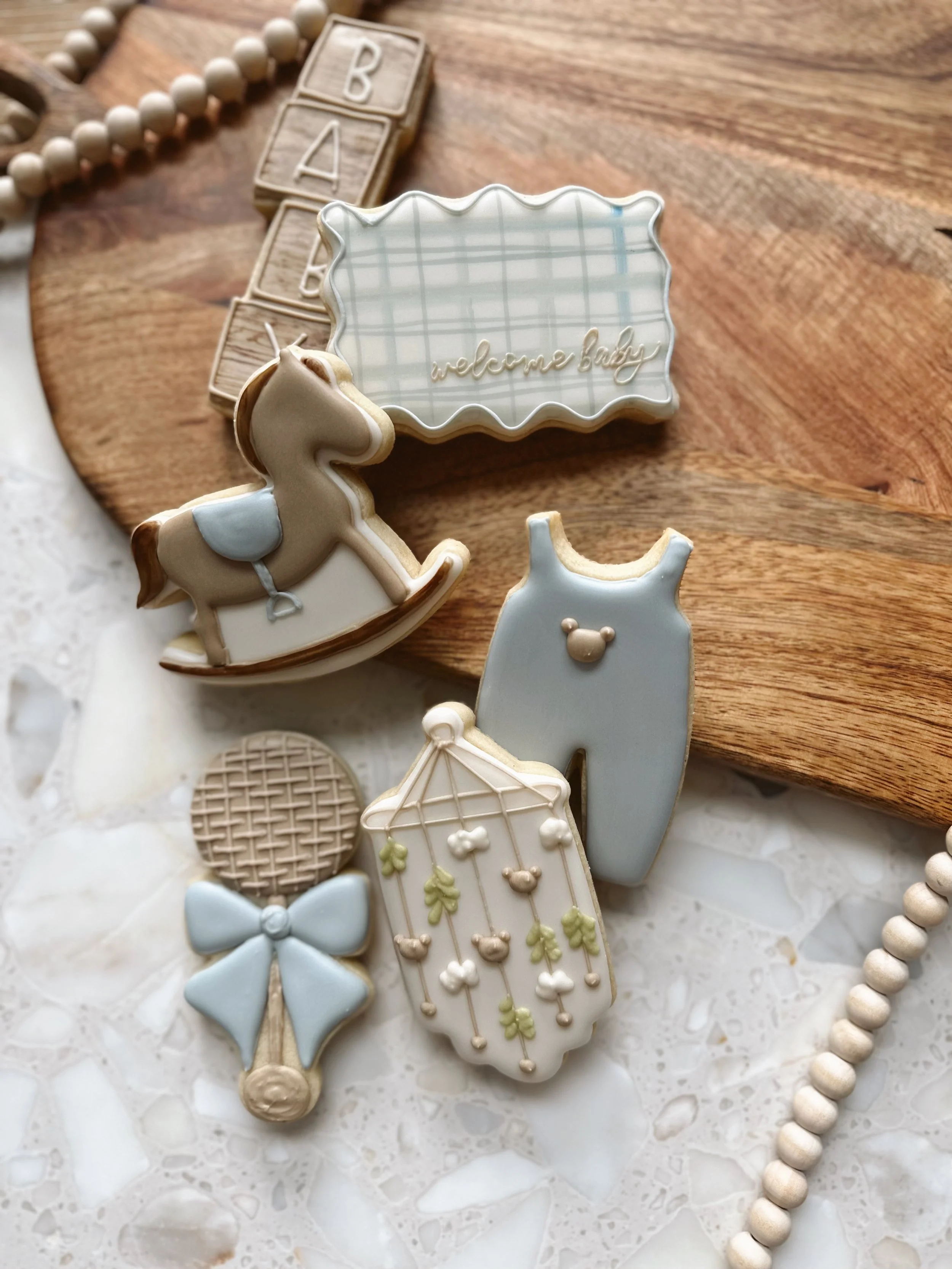 Bozeman MT Custom Sugar Cookies for Baby Shower