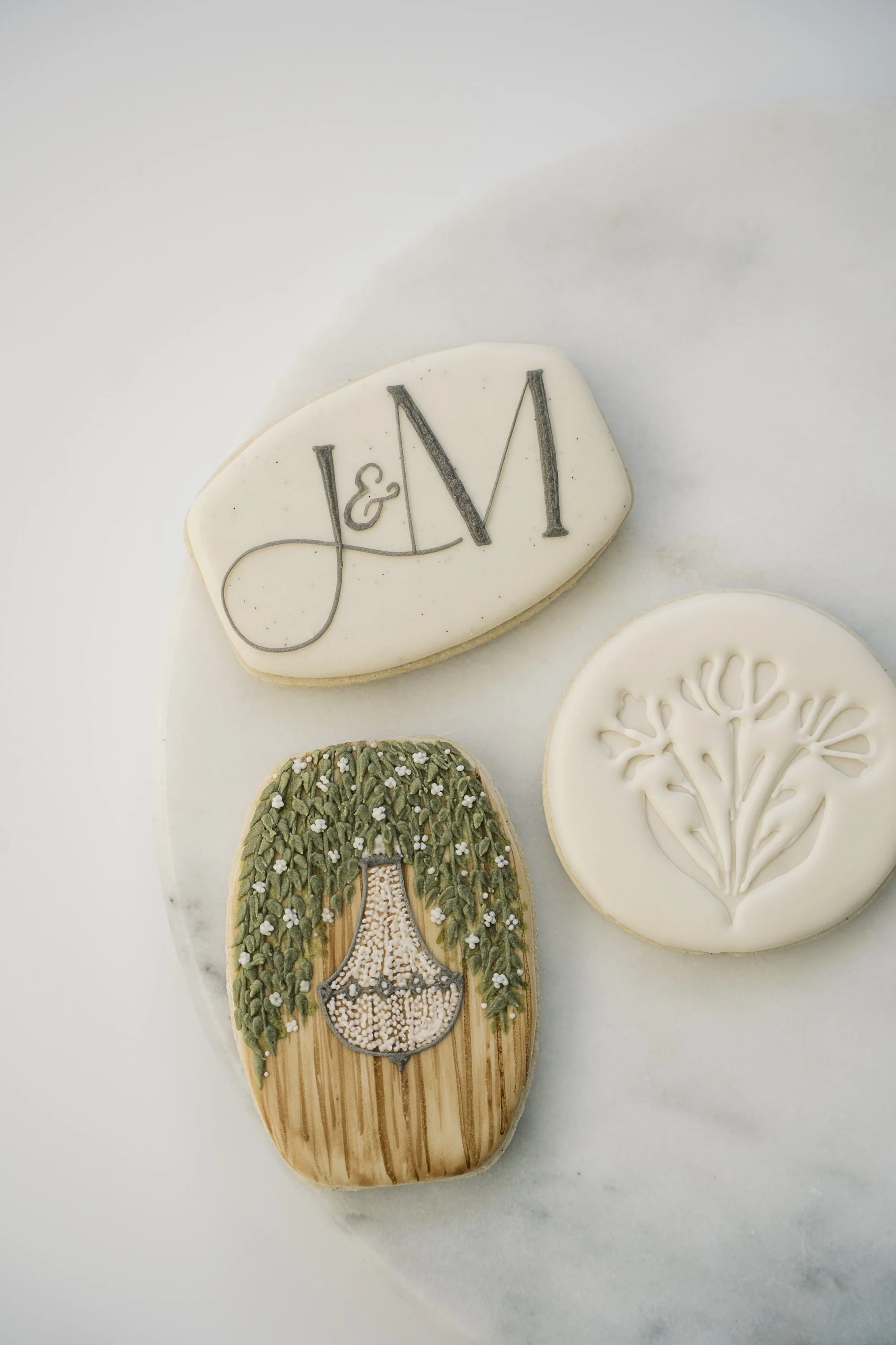 Bozeman MT Wedding Custom Sugar Cookies