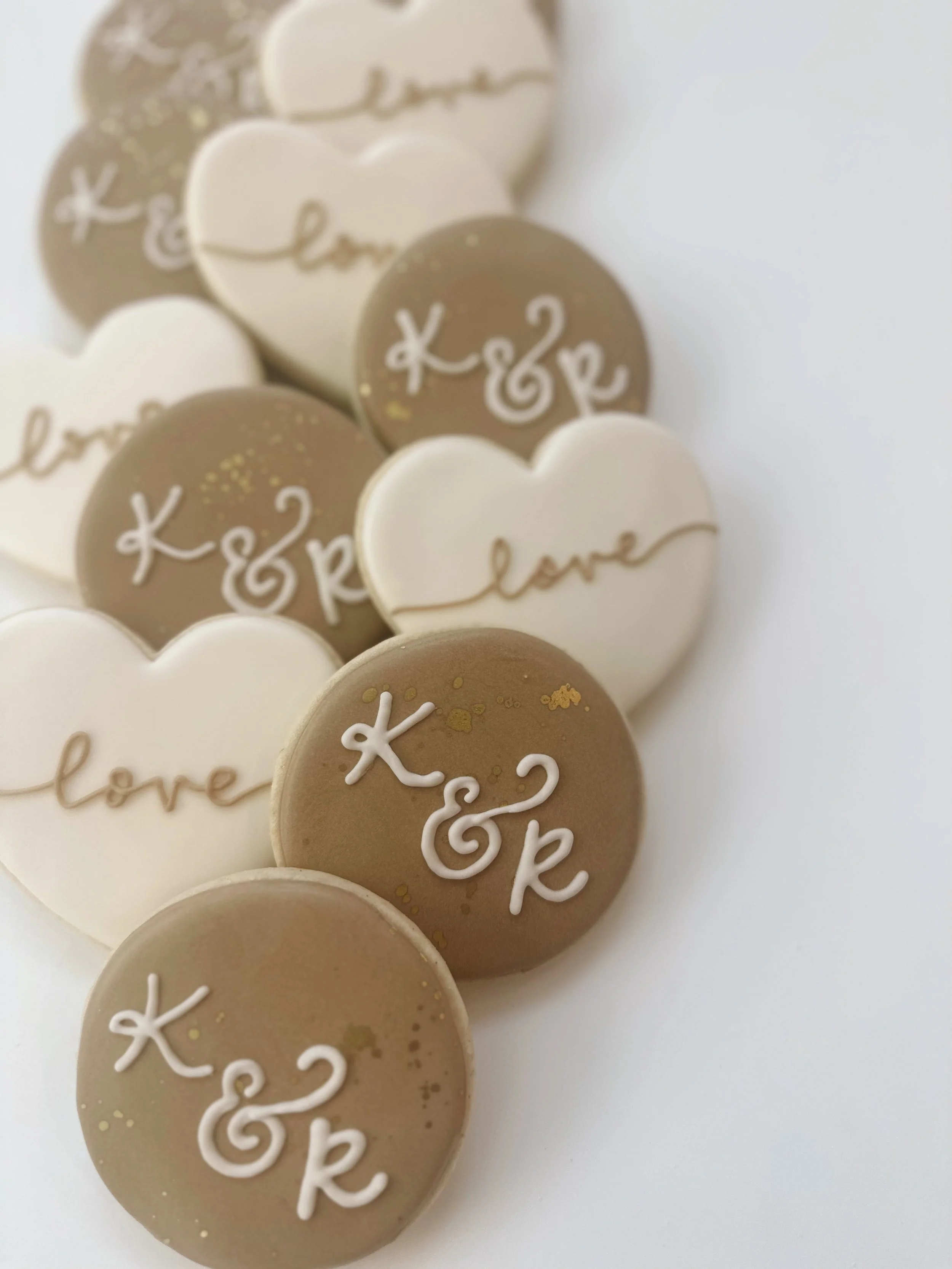 Wedding sugar cookies in Bozeman MT